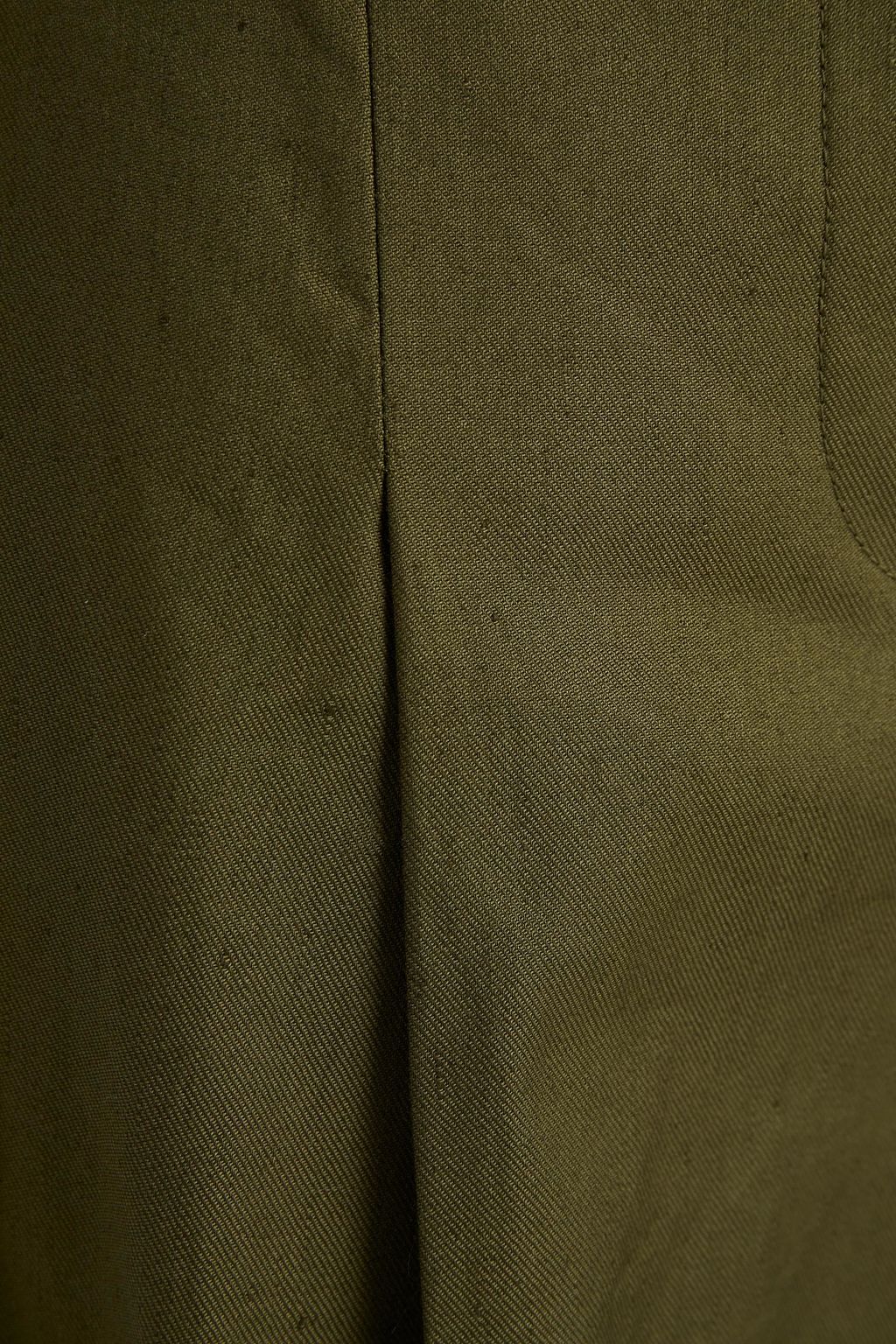 7 FOR ALL MANKIND Pleated linen-blend twill wide-leg pants
