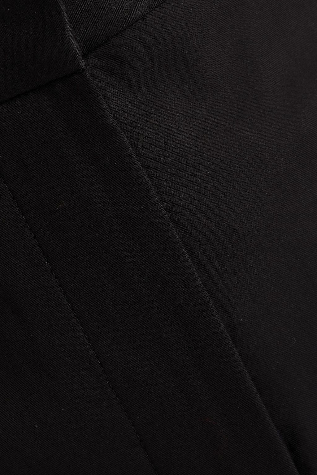 THE ROW Carter cropped cotton-twill wide-leg pants