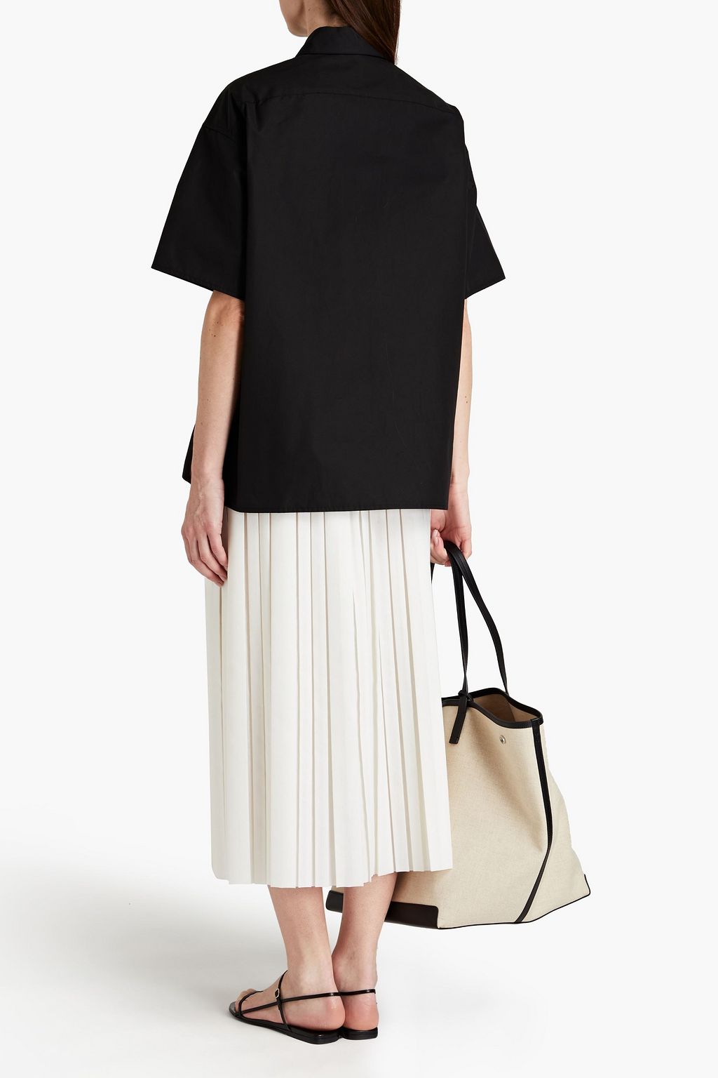 THE ROW Sissa cotton-poplin shirt