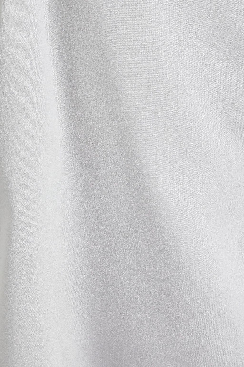 FLEUR DU MAL Silk-satin camisole