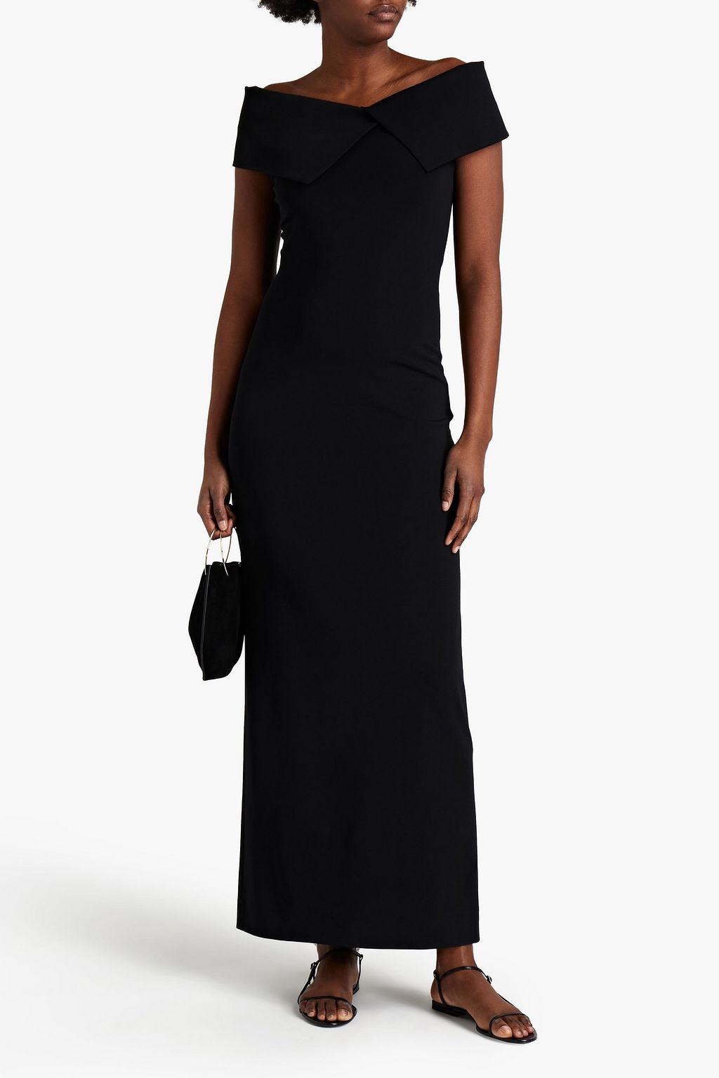 THE ROW Joni stretch-crepe maxi dress
