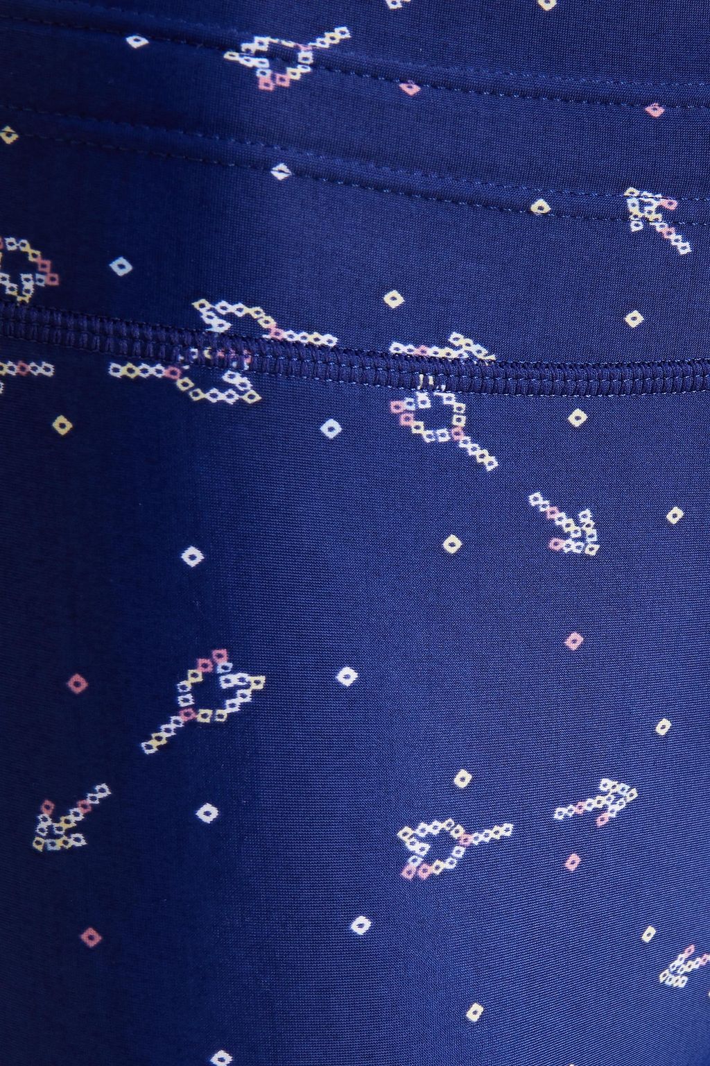 THE UPSIDE Bandhini cropped printed stretch leggings