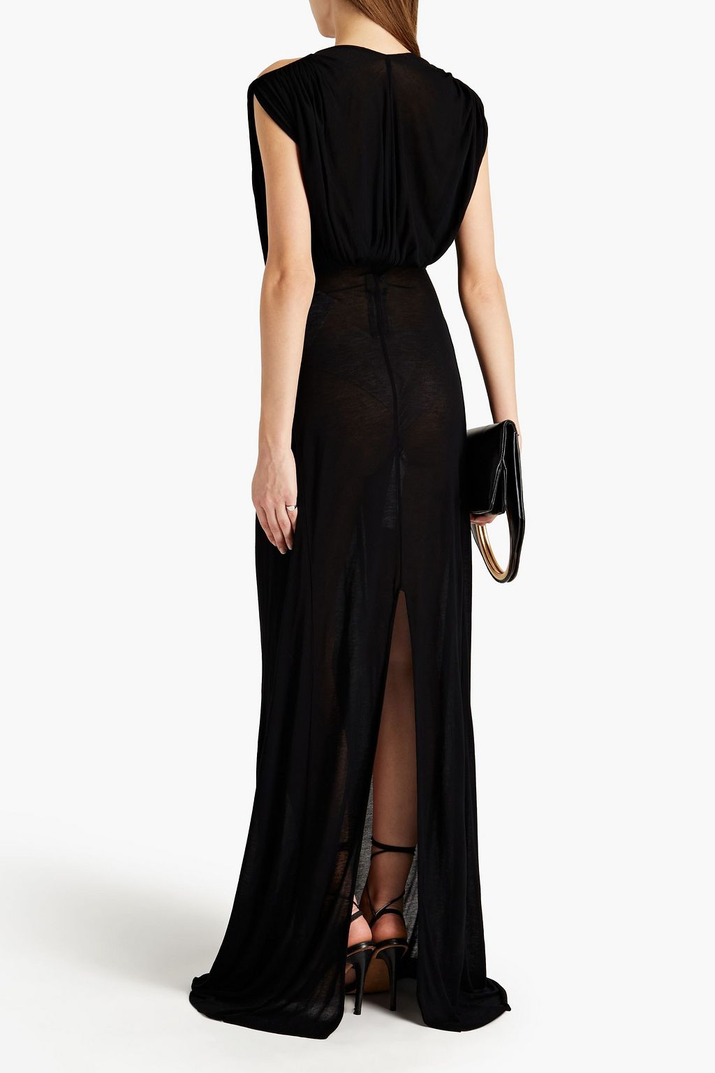 RICK OWENS Helena cutout jersey gown