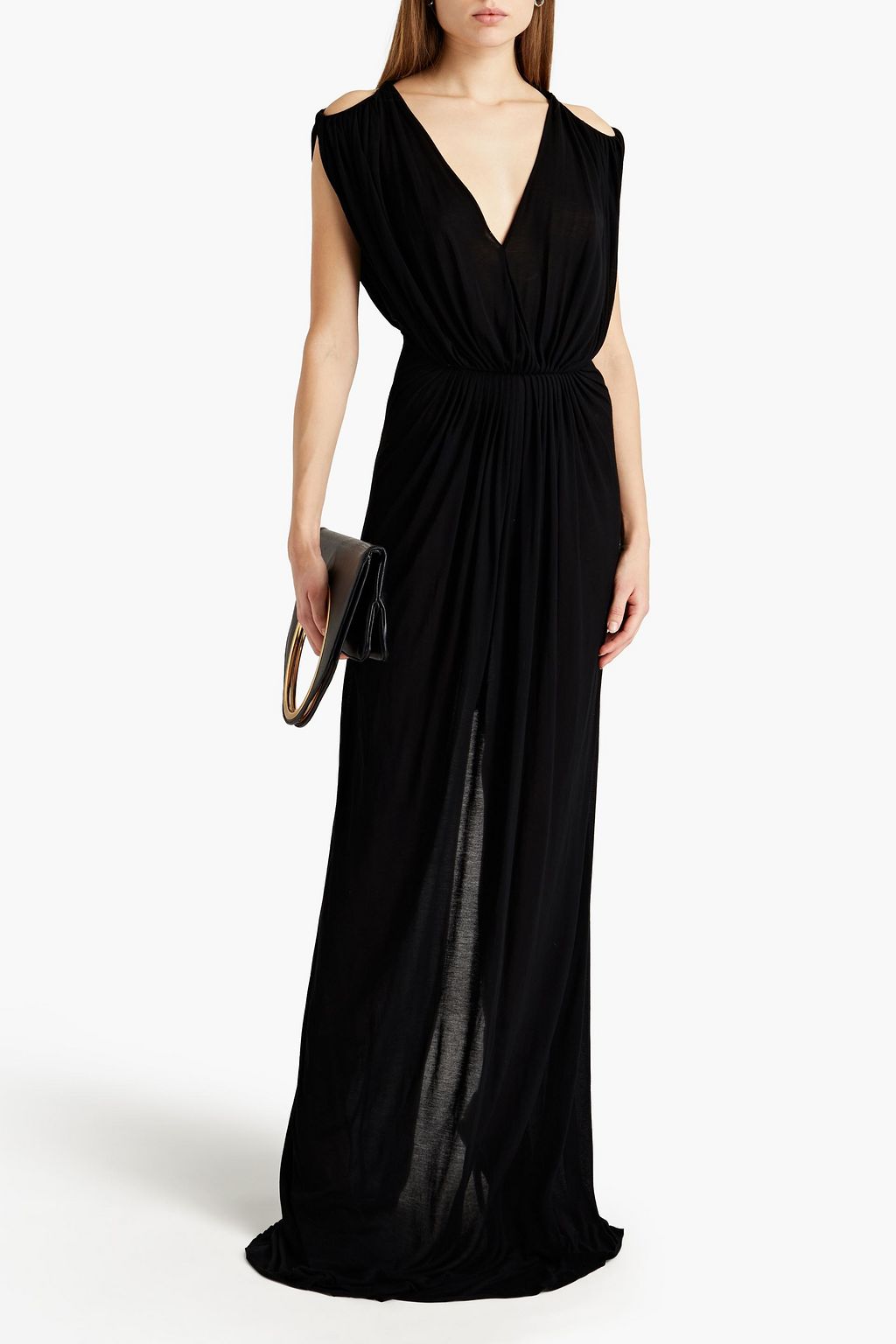 RICK OWENS Helena cutout jersey gown