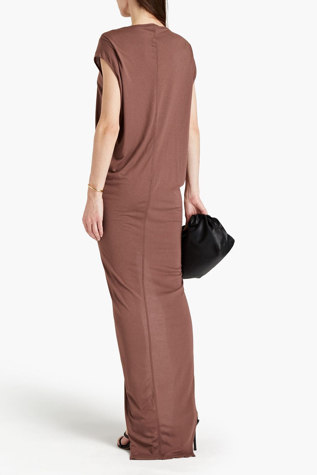 RICK OWENS LILIES Jersey gown