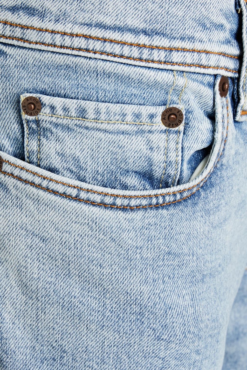 ACNE STUDIOS Skinny-fit faded denim jeans