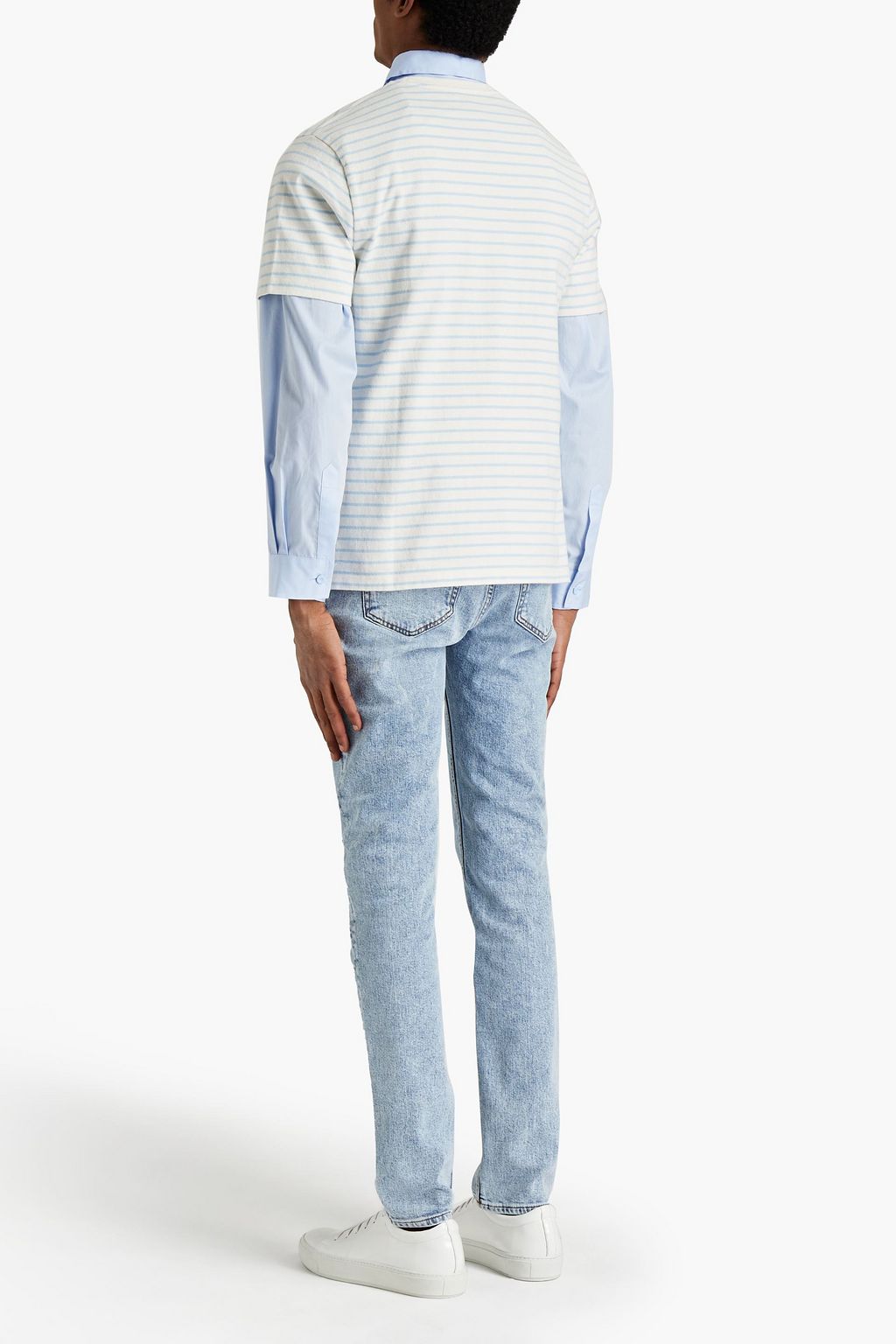 ACNE STUDIOS Skinny-fit faded denim jeans