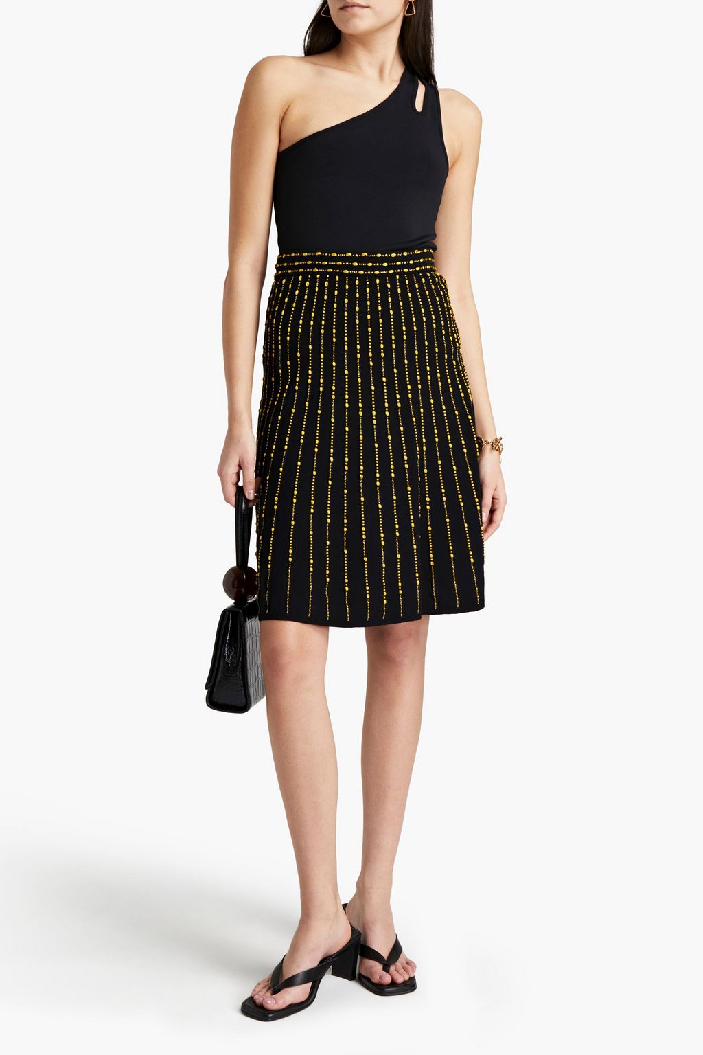 M MISSONI Jacquard-knit mini skirt