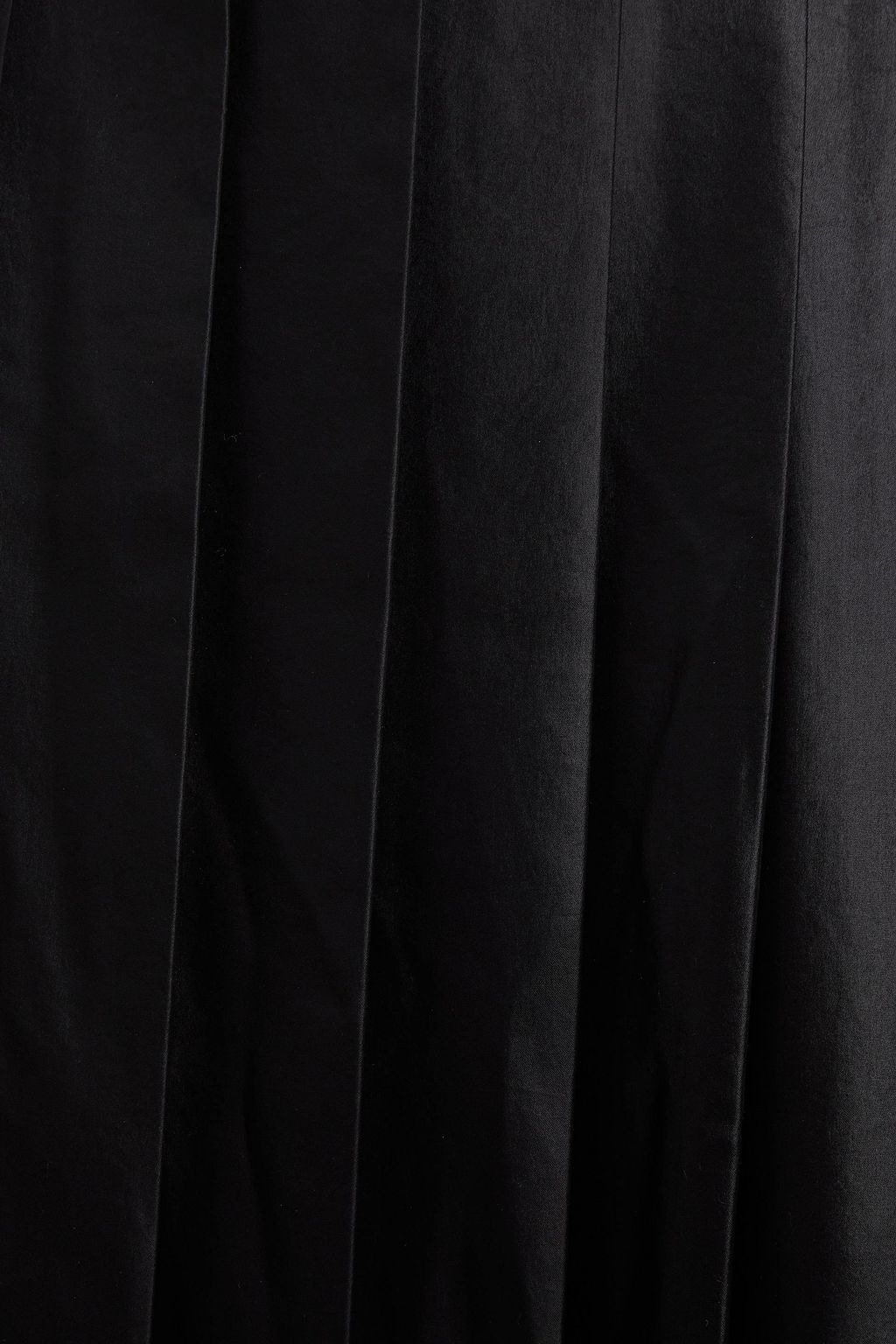 ACNE STUDIOS Plissierter Midi-Wickelrock aus Satin