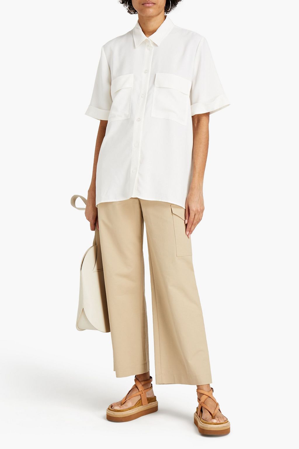 SAMSØE Φ SAMSØE Crepe de chine shirt