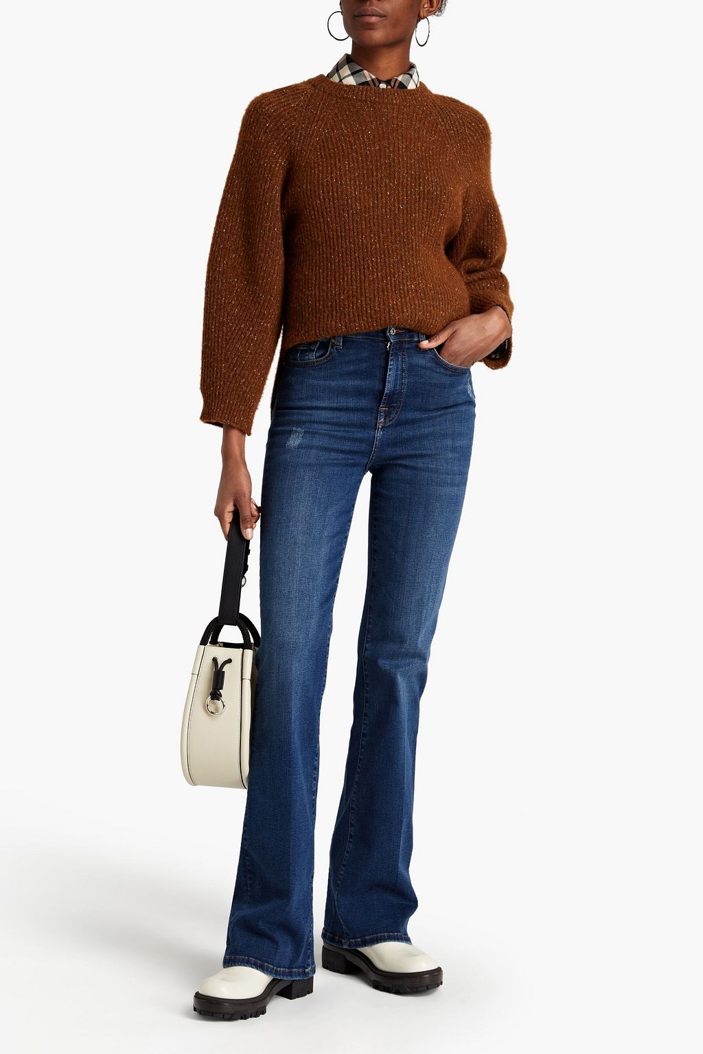 7 FOR ALL MANKIND Lisha high-rise flared jeans