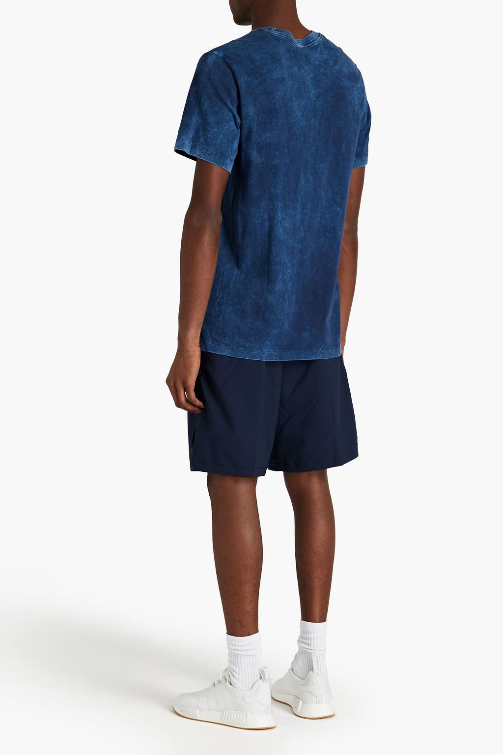 NIKE Printed cotton-jersey T-shirt
