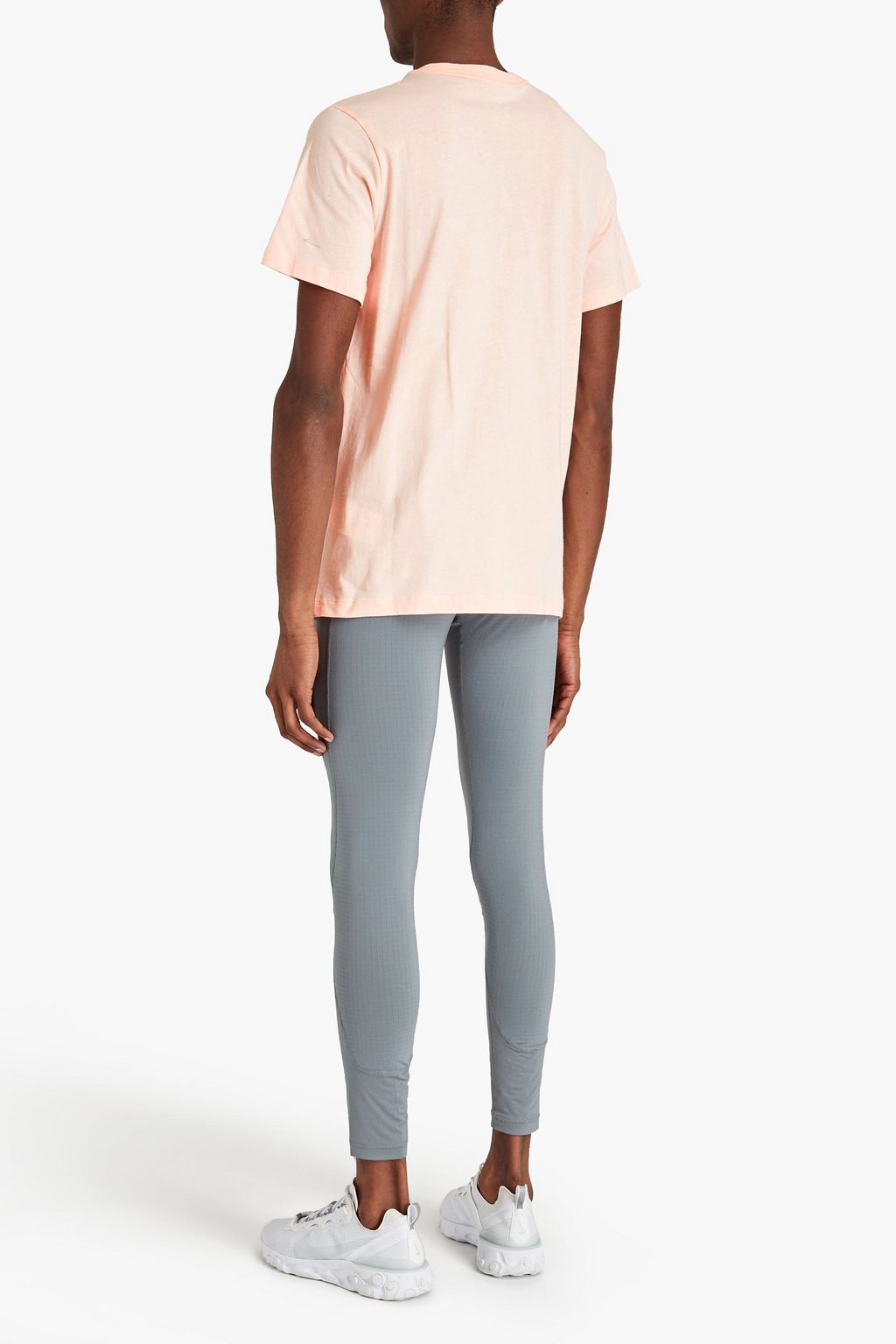 NIKE Printed cotton-jersey T-shirt