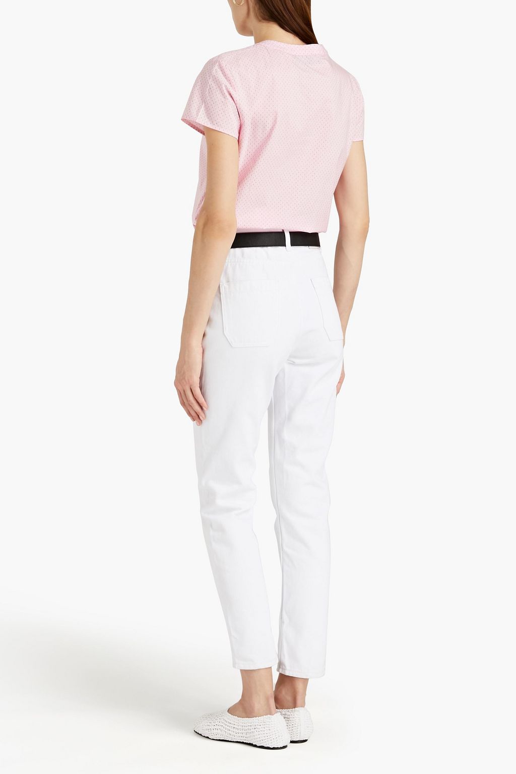 A.P.C. Printed cotton blouse