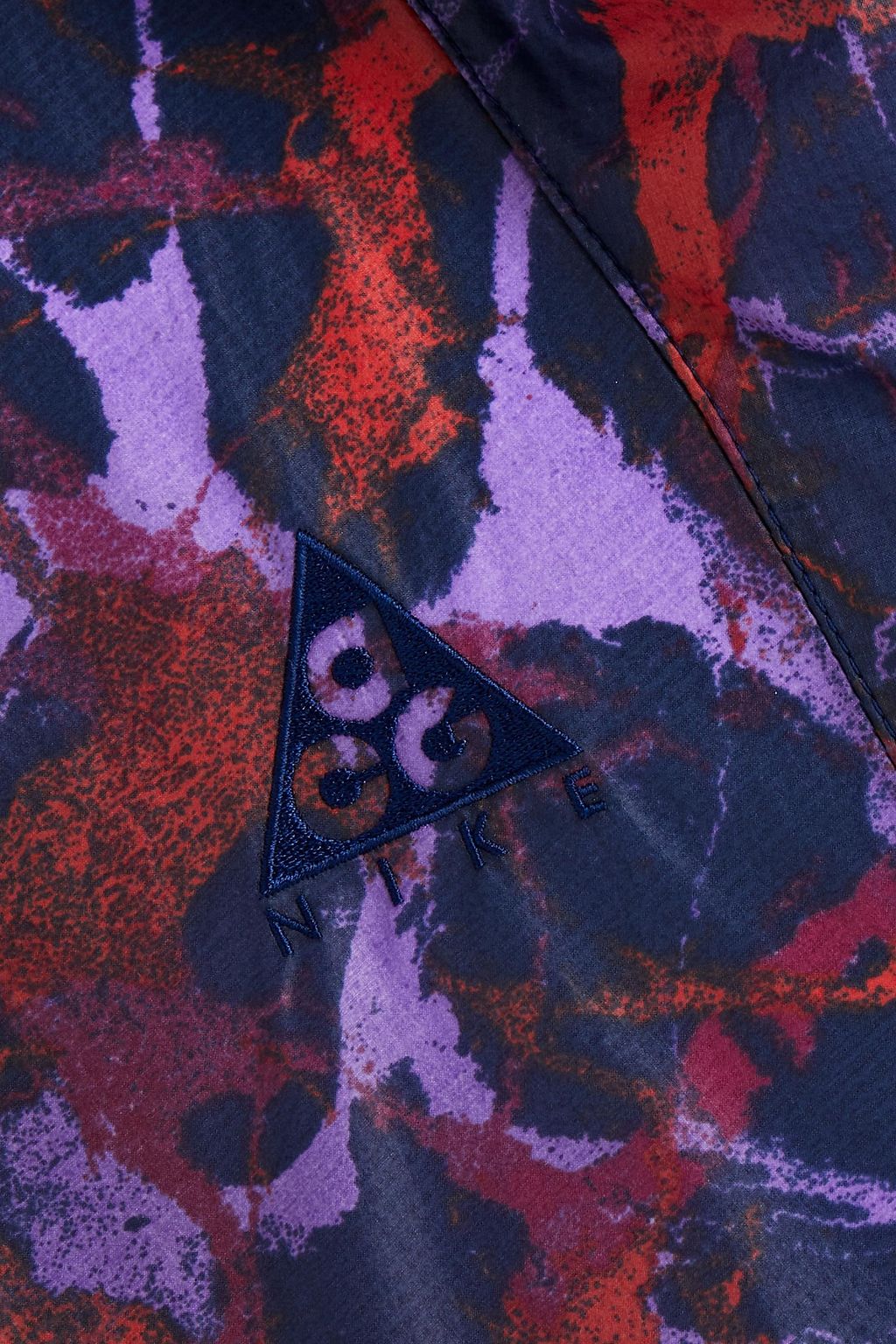 NIKE Printed shell hooded jacket