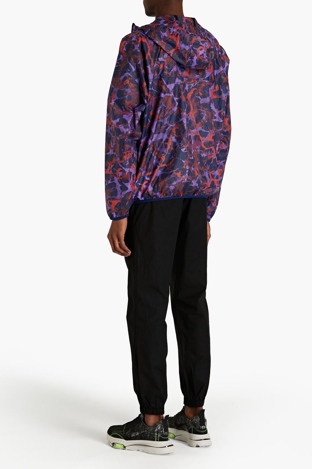 NIKE Printed shell hooded jacket
