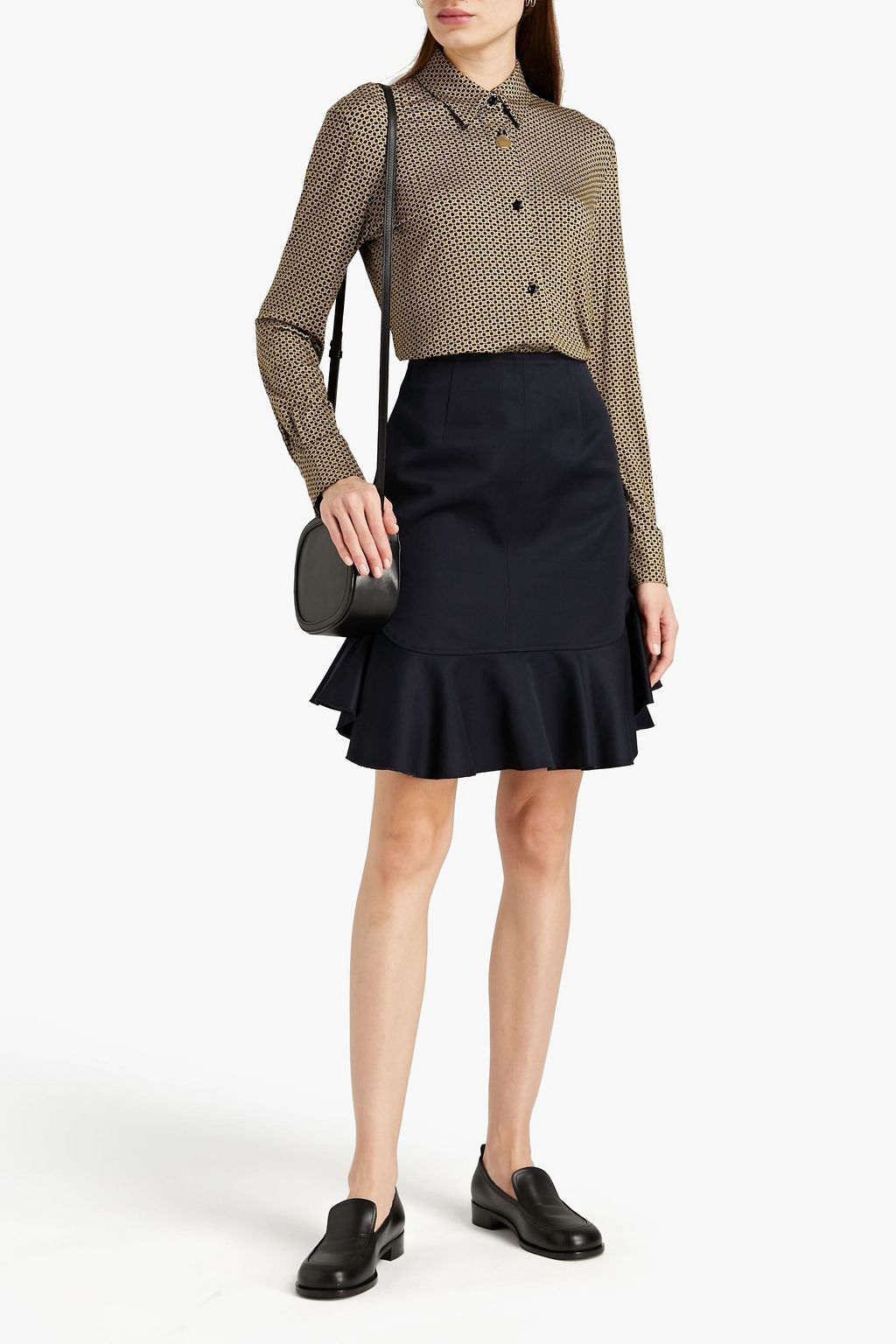 A.P.C. Cotton mini skirt
