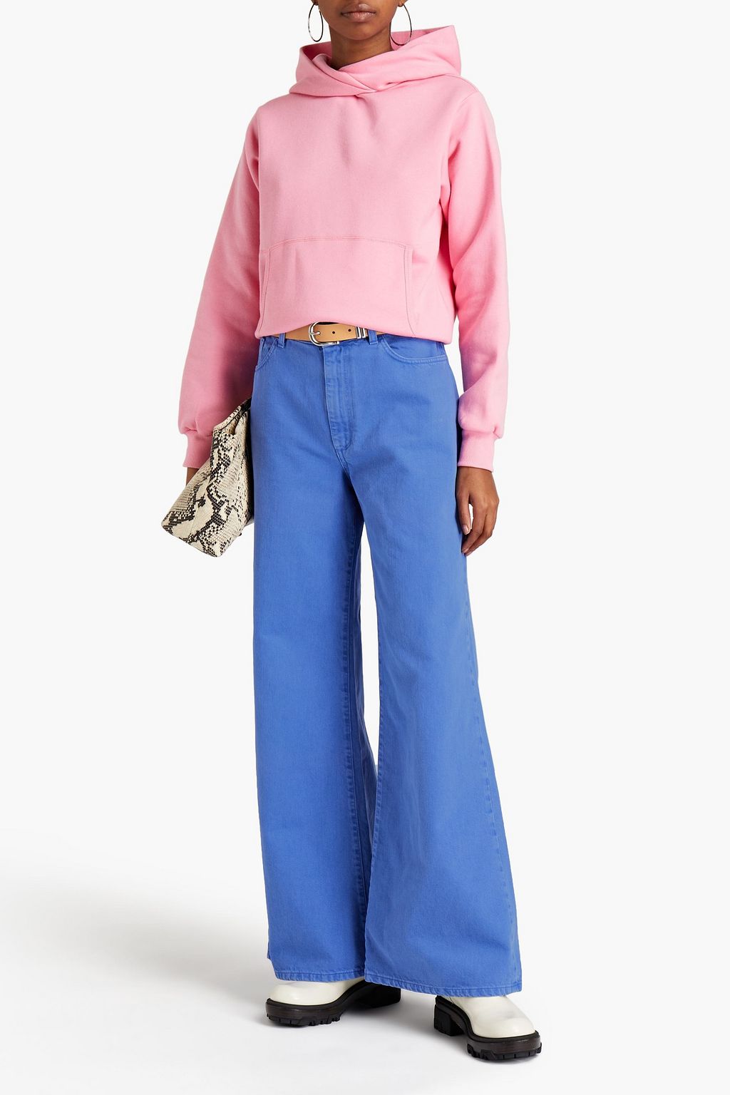 RODEBJER Anjelica Editor high-rise wide-leg jeans