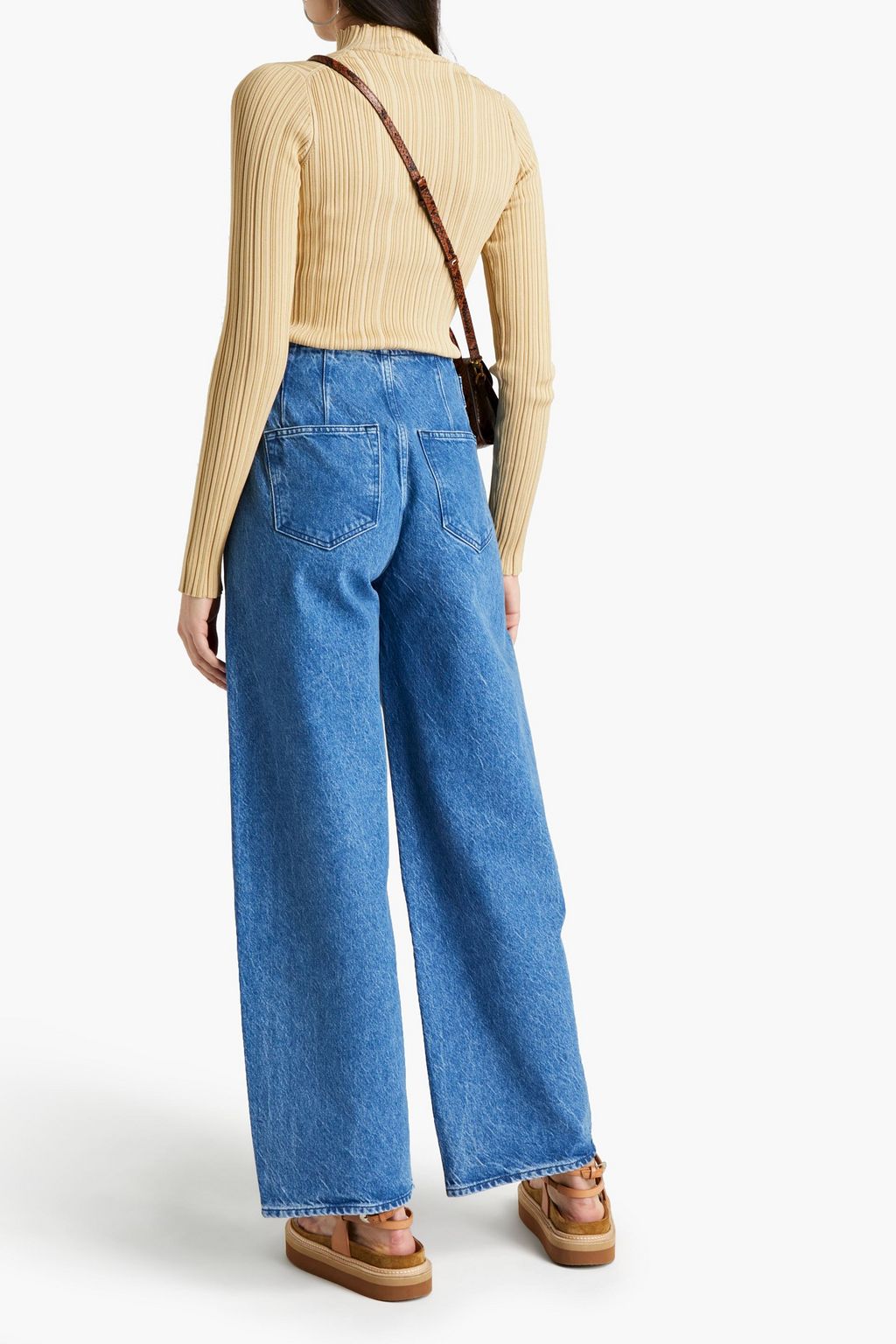 SAMSØE Φ SAMSØE Esther high-rise wide-leg jeans