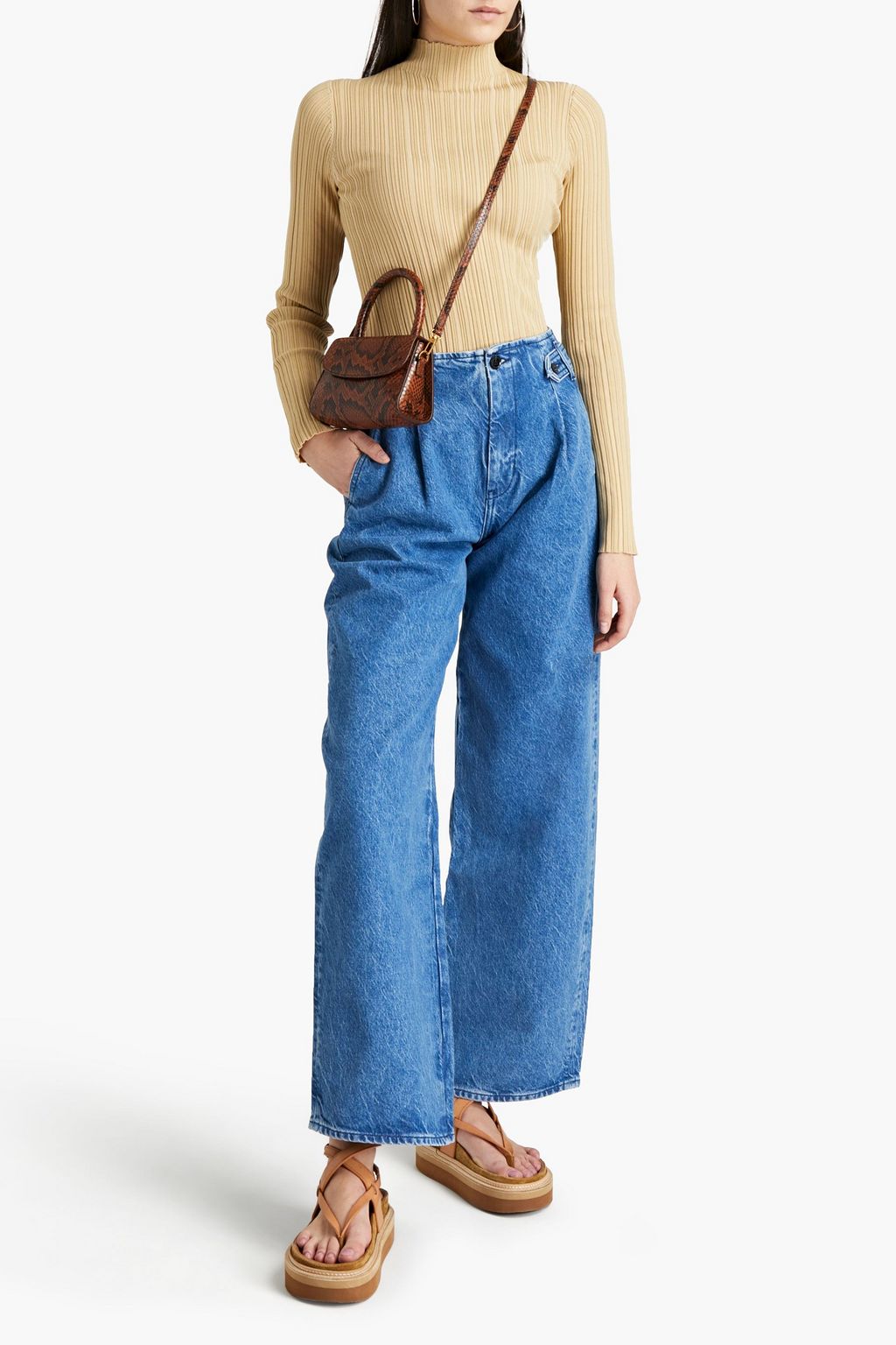 SAMSØE Φ SAMSØE Esther high-rise wide-leg jeans