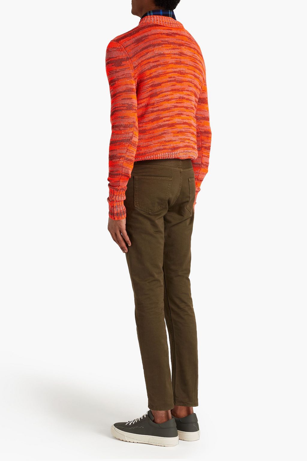 ACNE STUDIOS Skinny-fit cropped cotton-twill pants