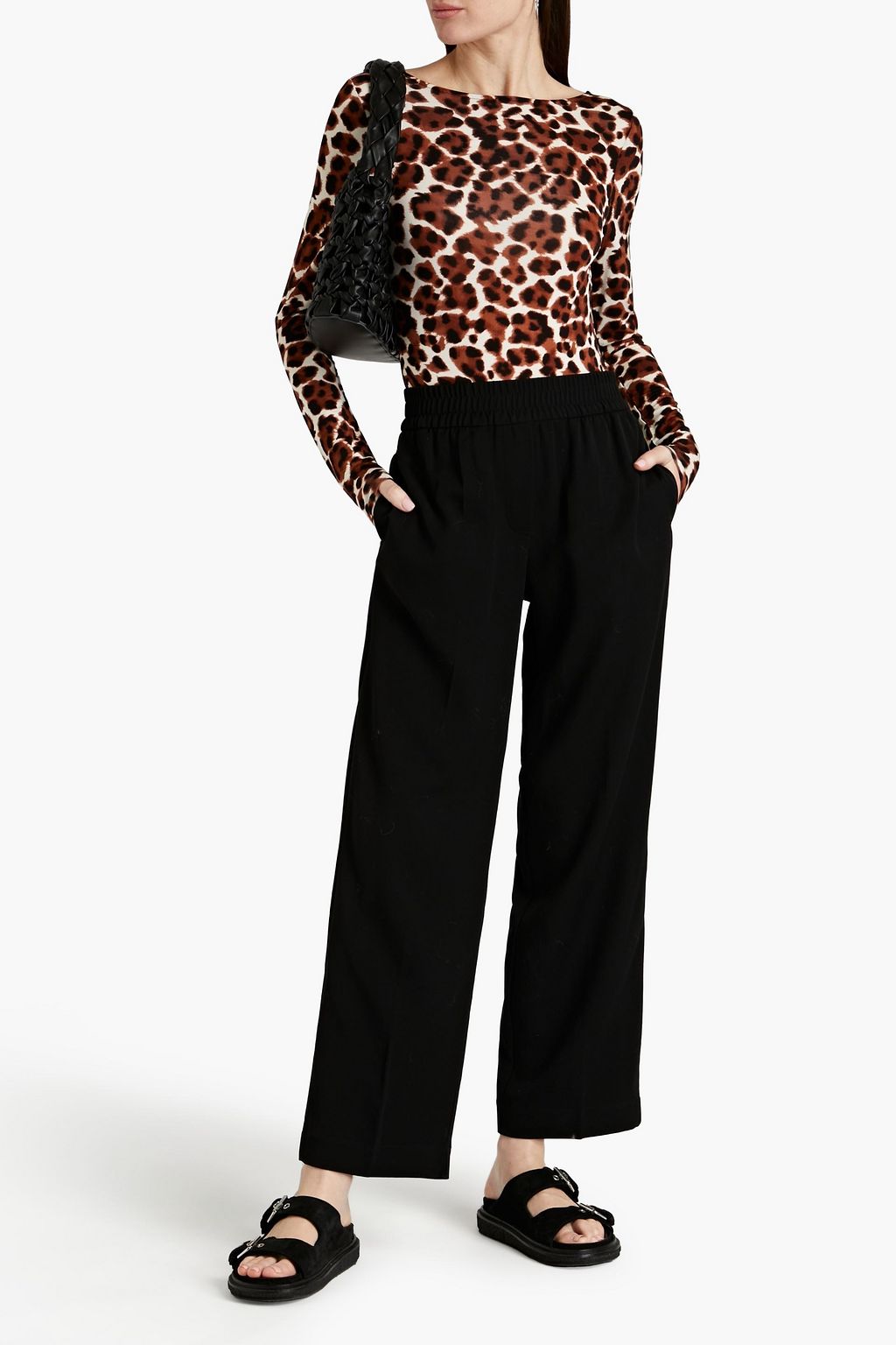 SAMSØE Φ SAMSØE Smilla twill straight-leg pants
