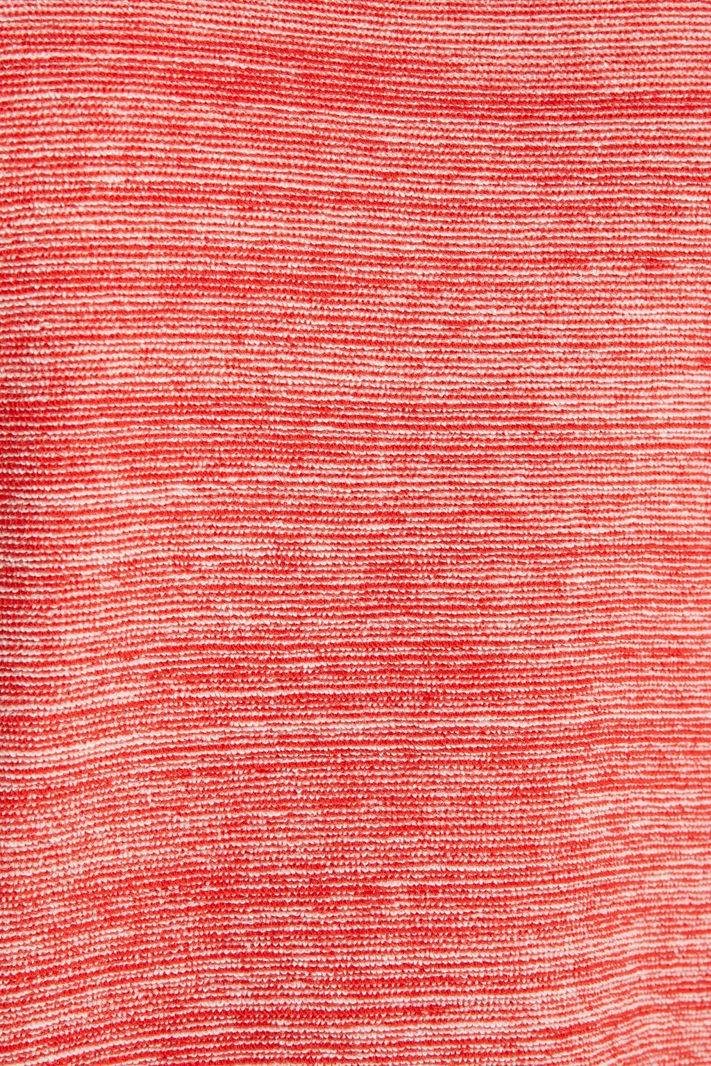 A.P.C. Printed cotton-terry top