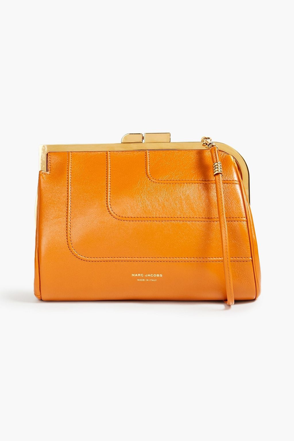 MARC JACOBS Quilted leather clutch