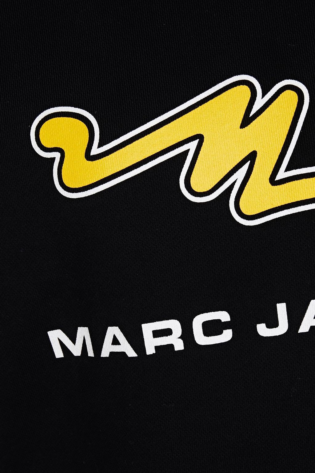 MARC JACOBS Printed French cotton-terry sweatshirt