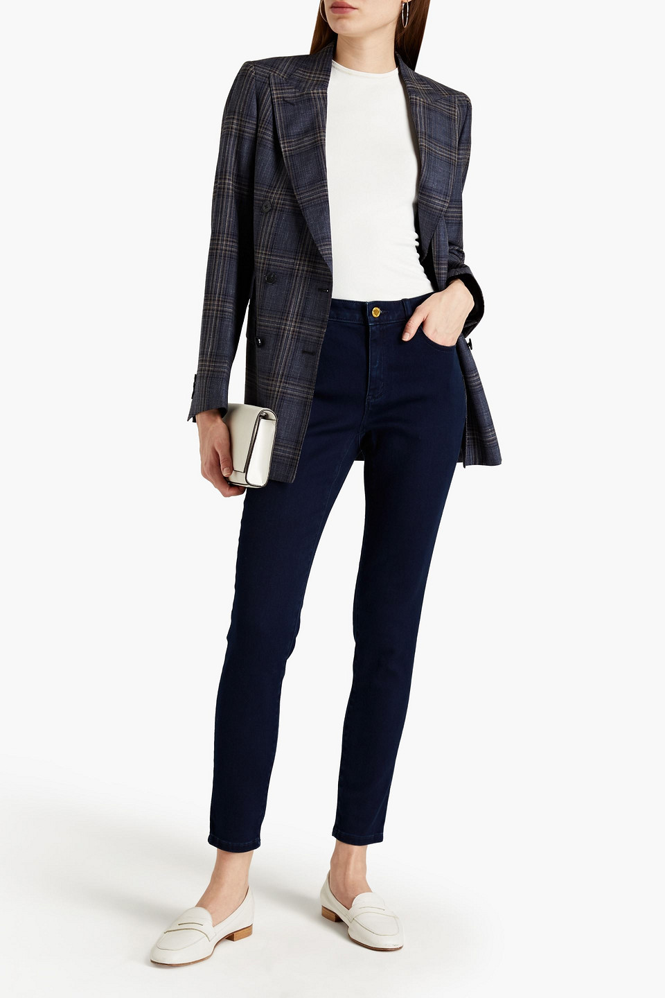MICHAEL MICHAEL KORS HIGH-RISE SKINNY JEANS,3074457345628434701