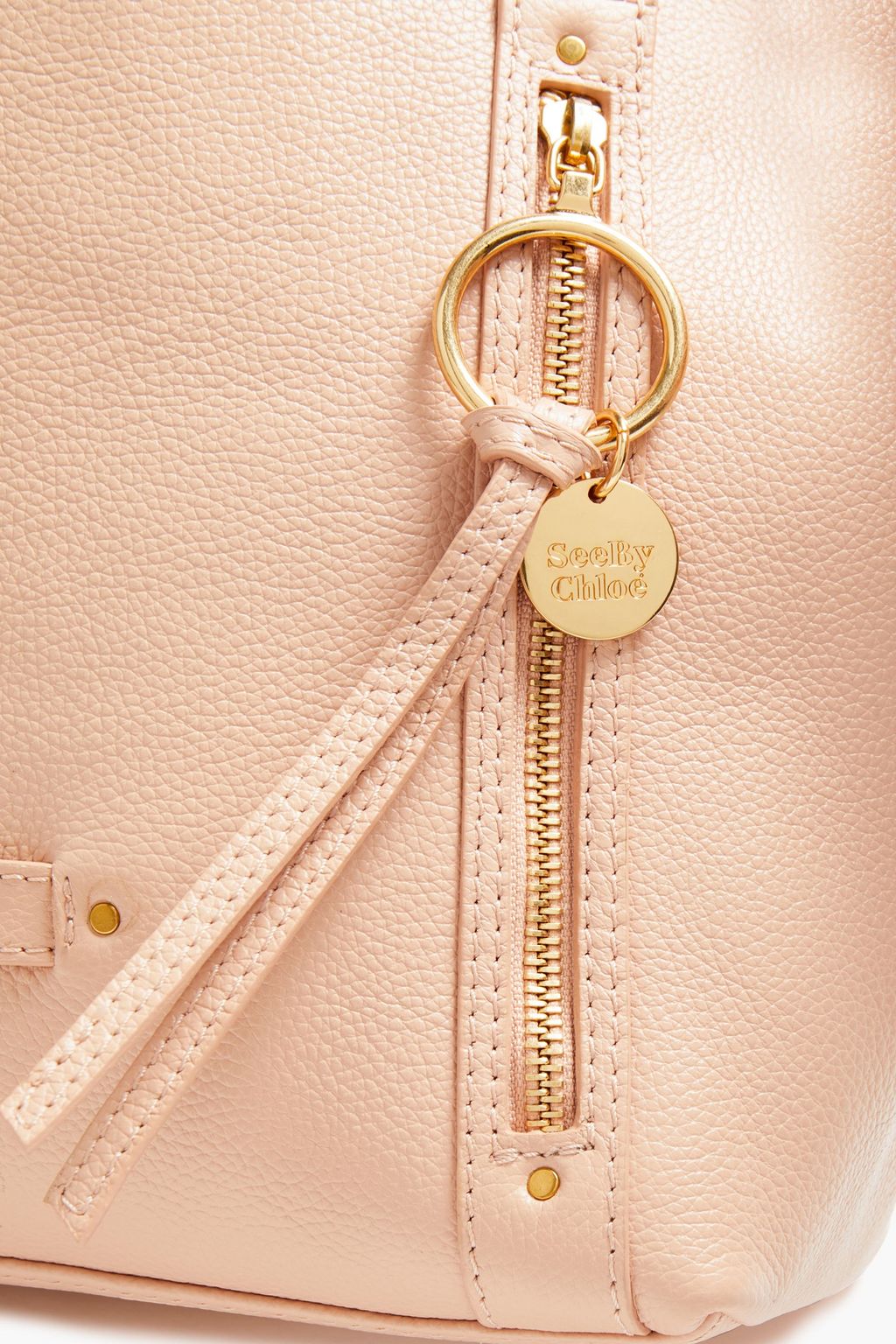 SEE BY CHLOÉ Textured-leather tote