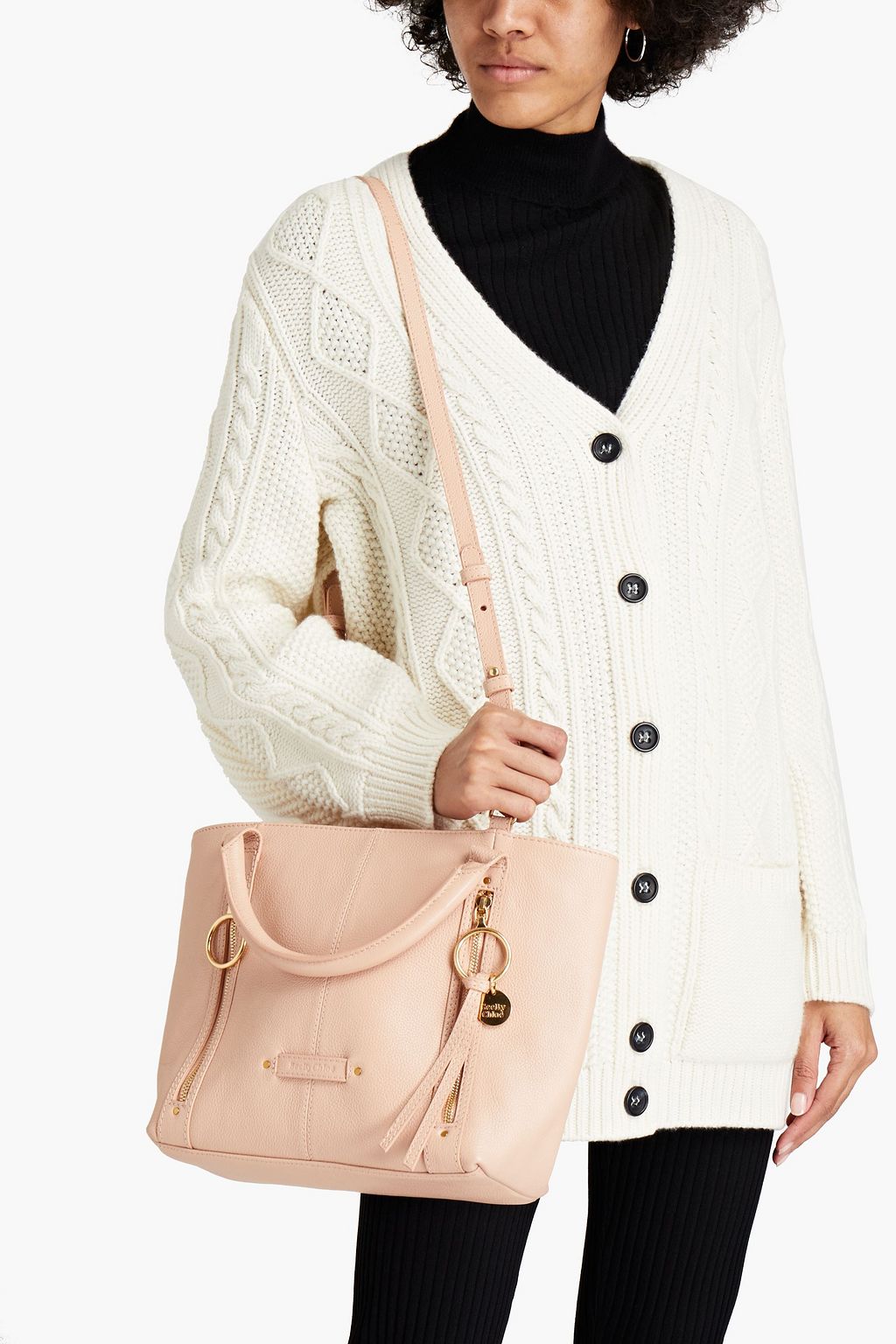 SEE BY CHLOÉ Textured-leather tote