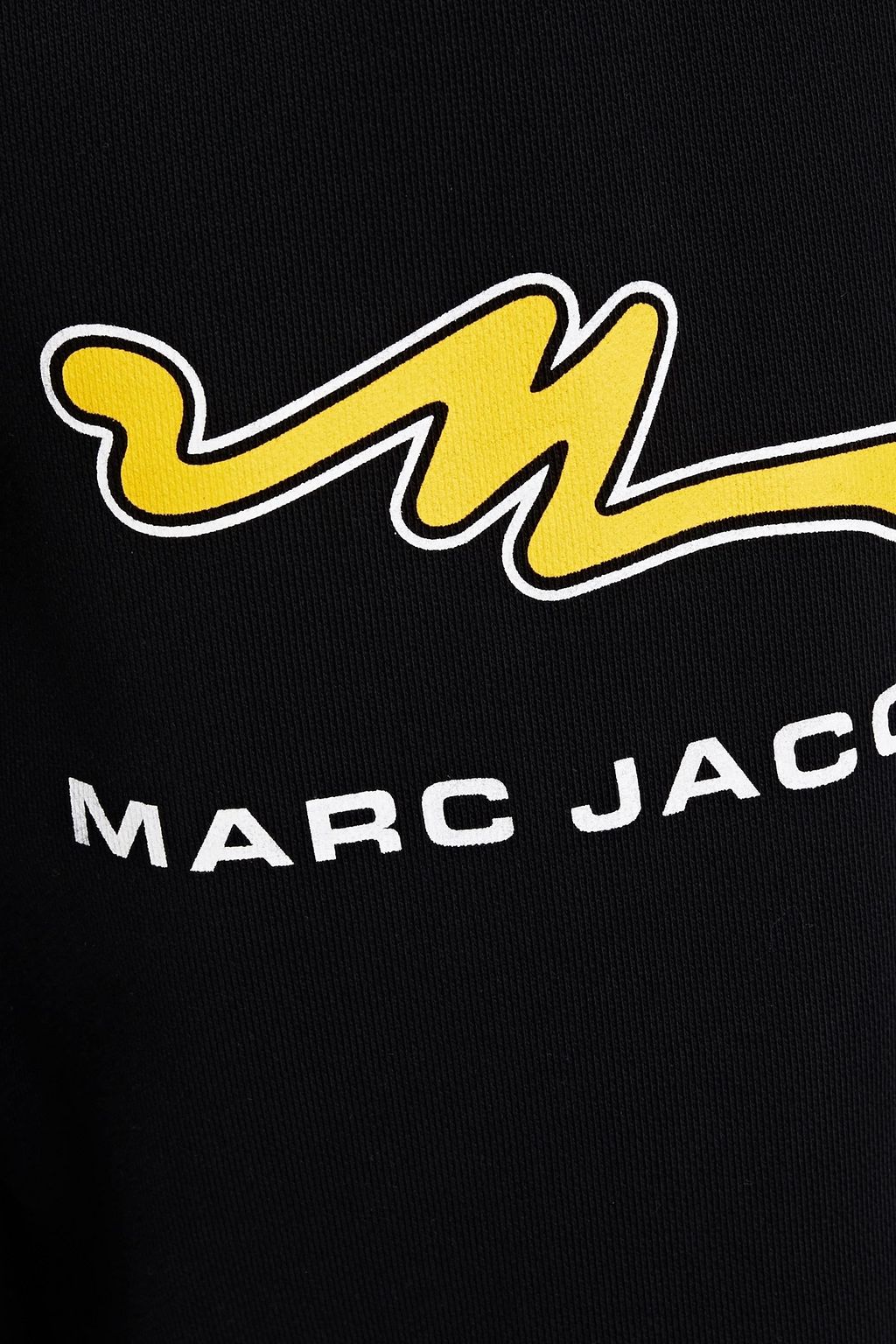 MARC JACOBS Printed French cotton-terry track pants