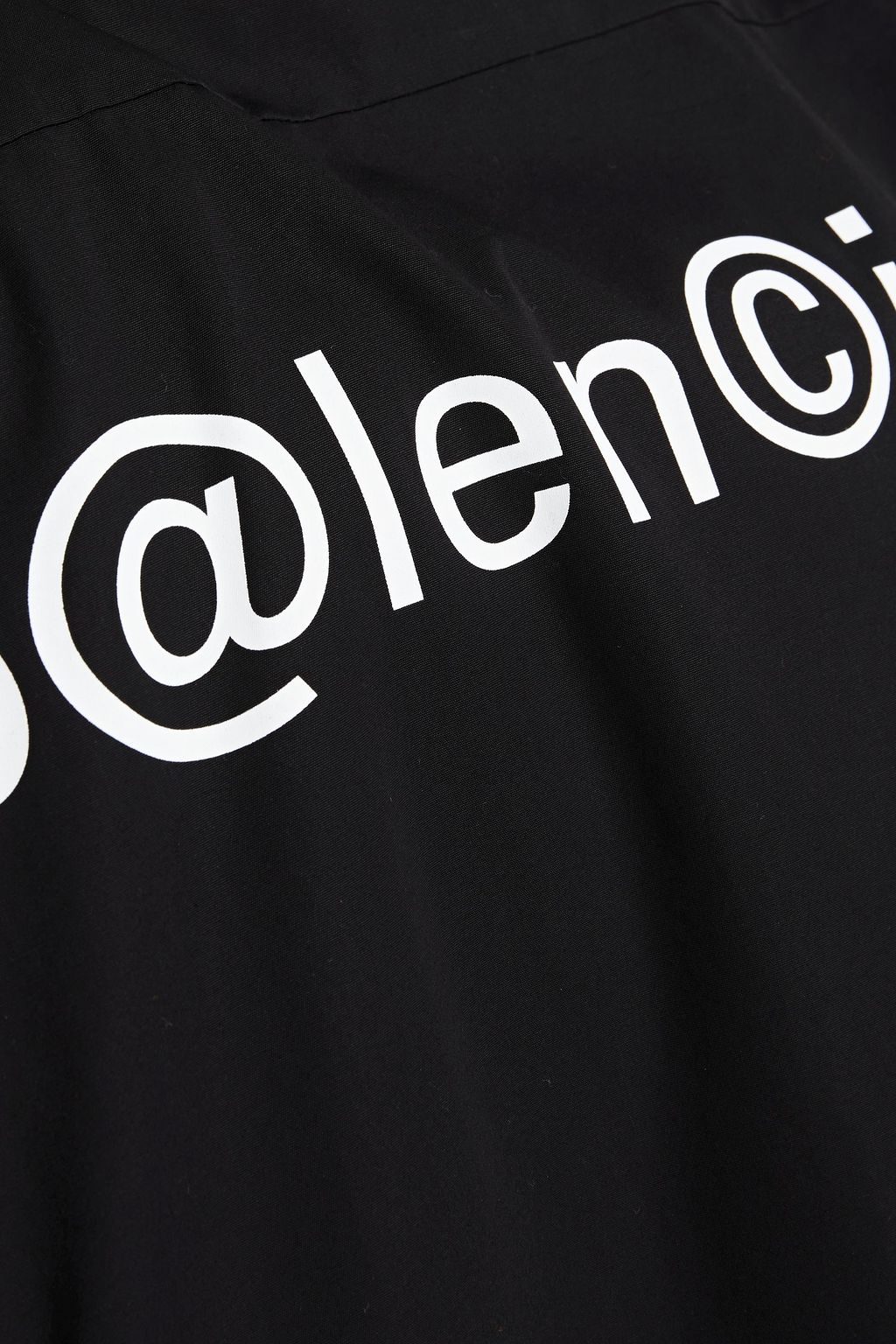 BALENCIAGA Printed cotton-poplin shirt