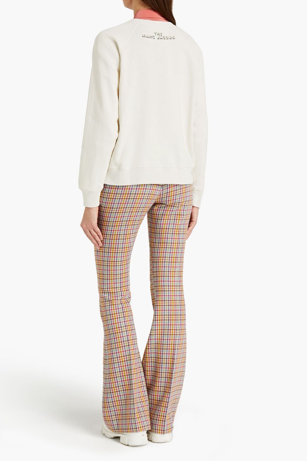 MARC JACOBS Printed French cotton-terry sweatshirt
