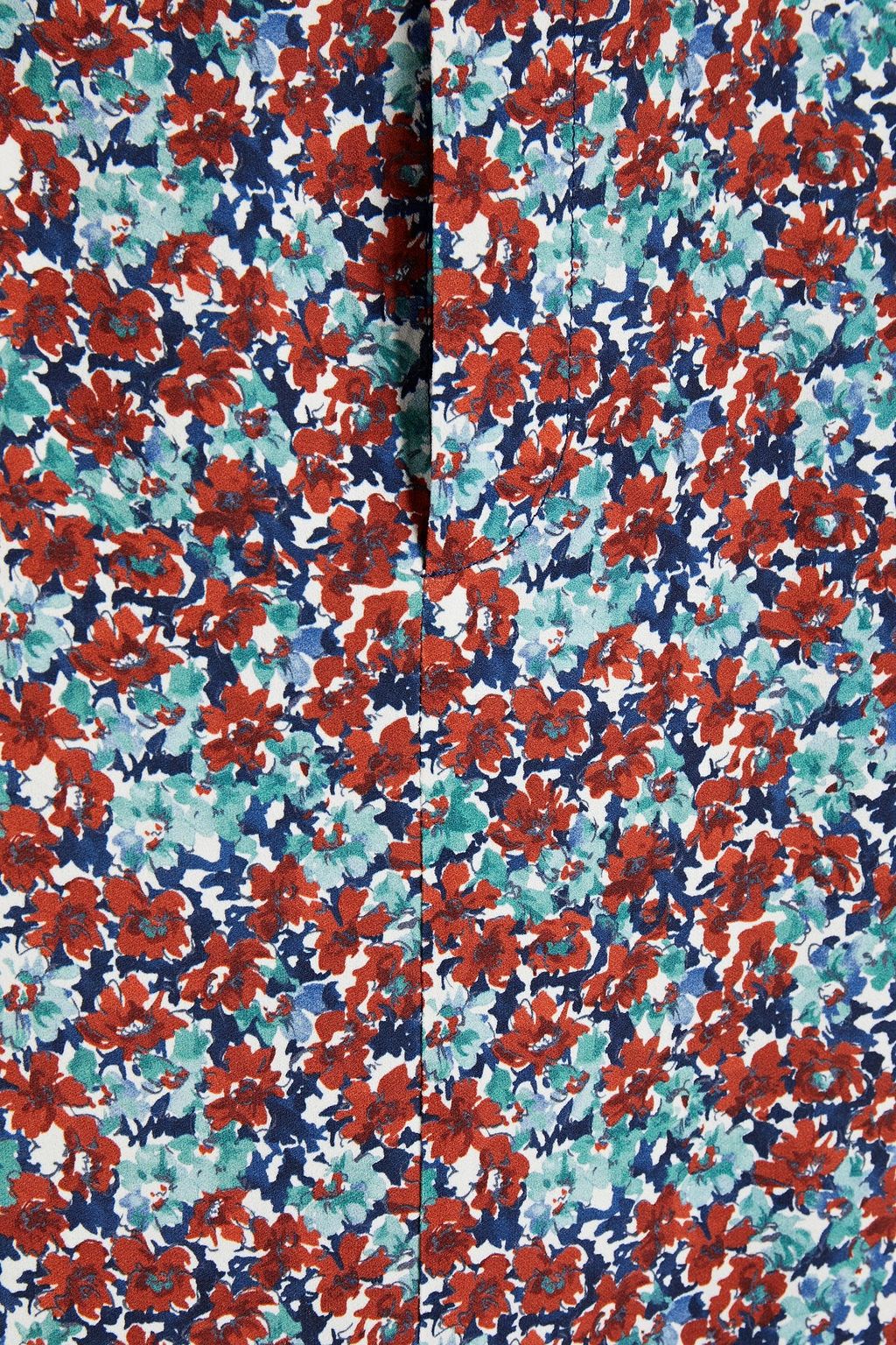 A.P.C. Christa floral-print crepe mini skirt