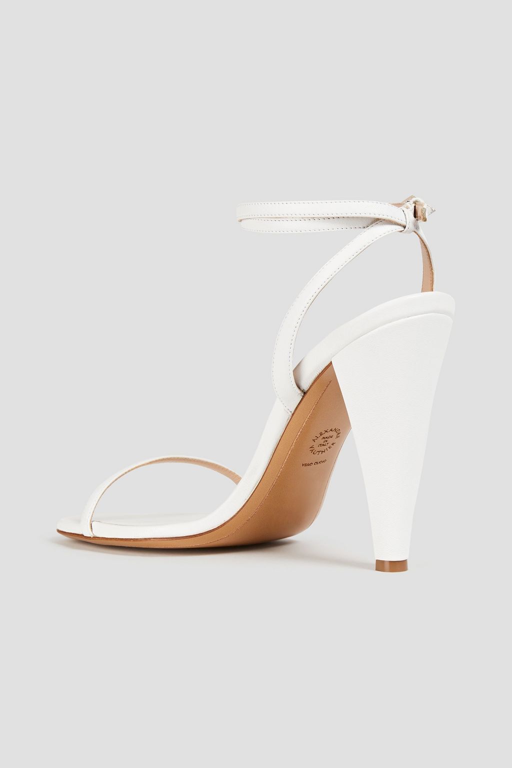ALEXANDRE VAUTHIER Aoki crystal-embellished leather sandals