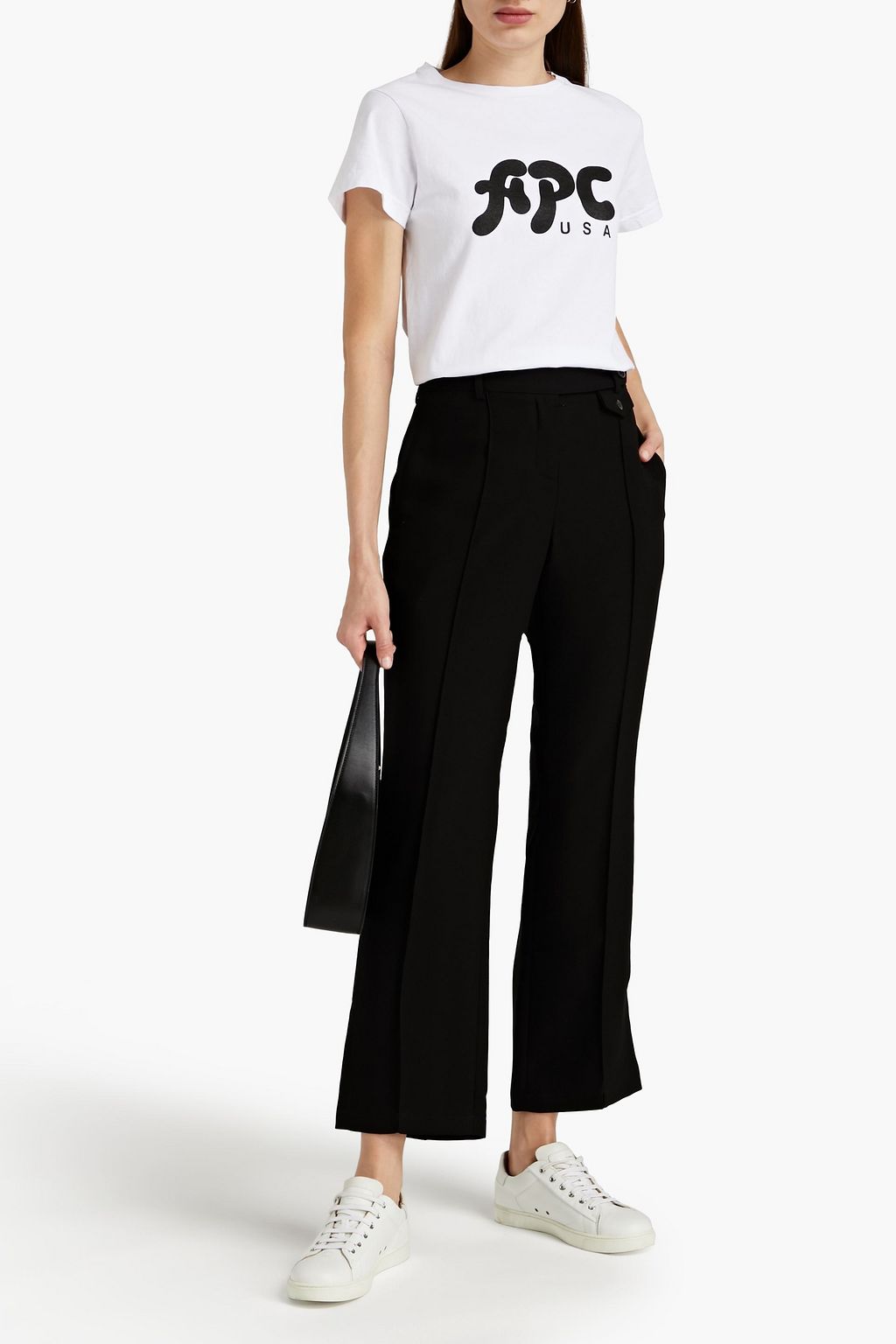 A.P.C. Crepe straight-leg pants
