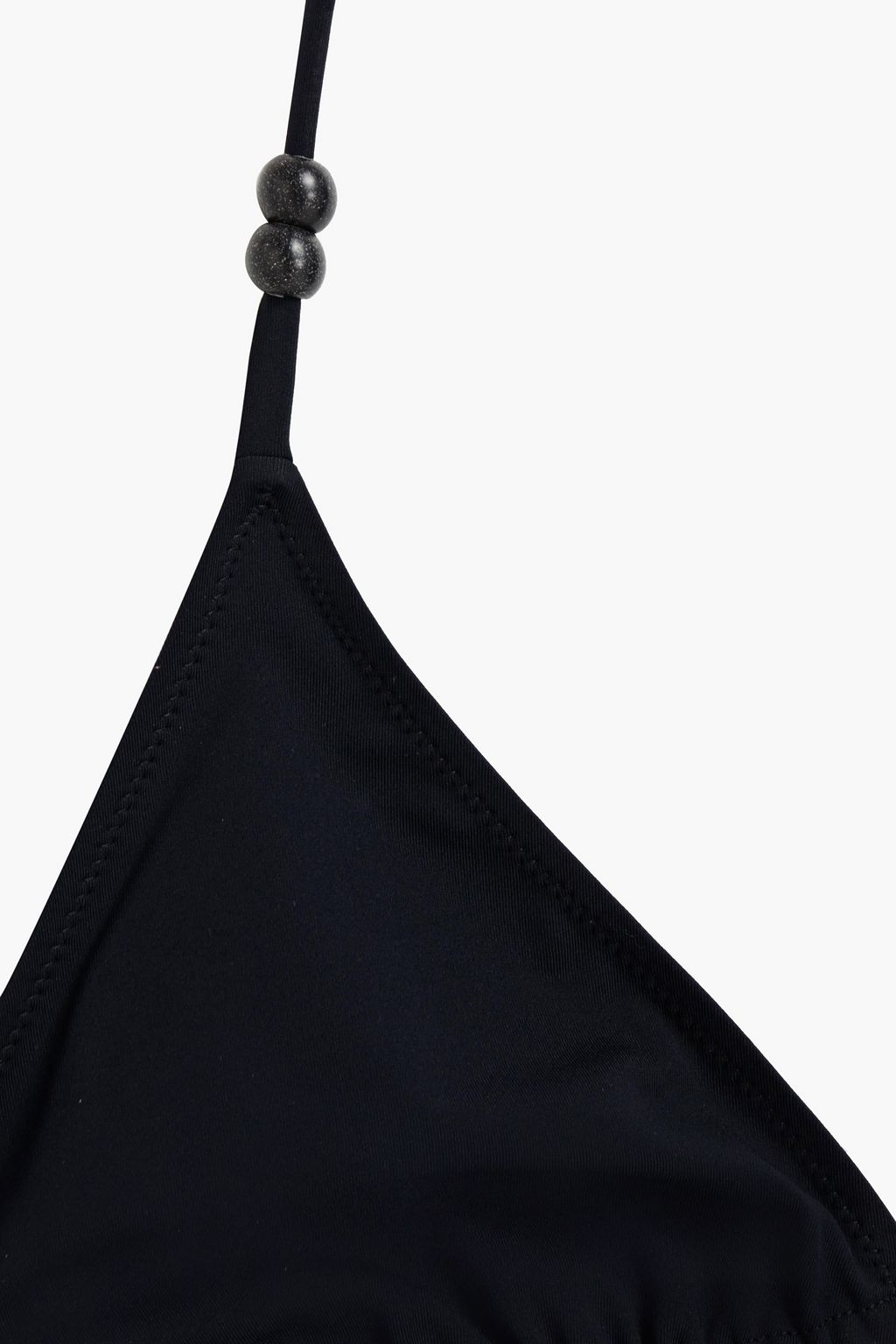 STELLA MCCARTNEY Embellished triangle bikini top