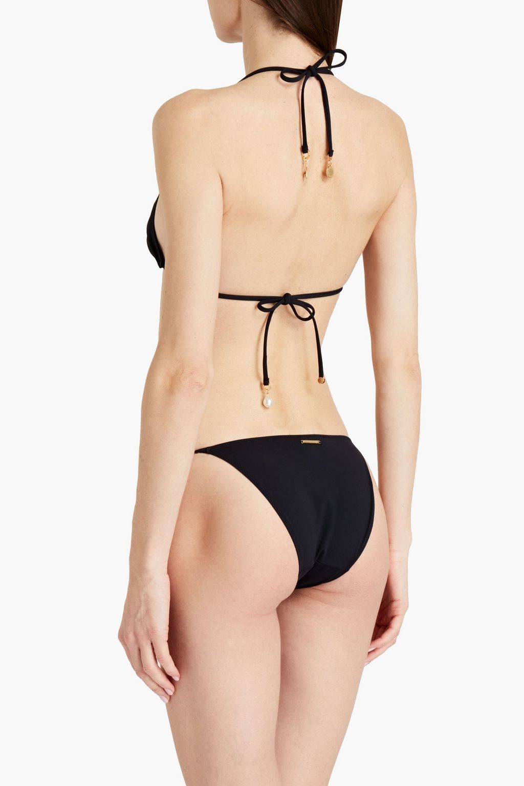 STELLA MCCARTNEY Embellished triangle bikini top