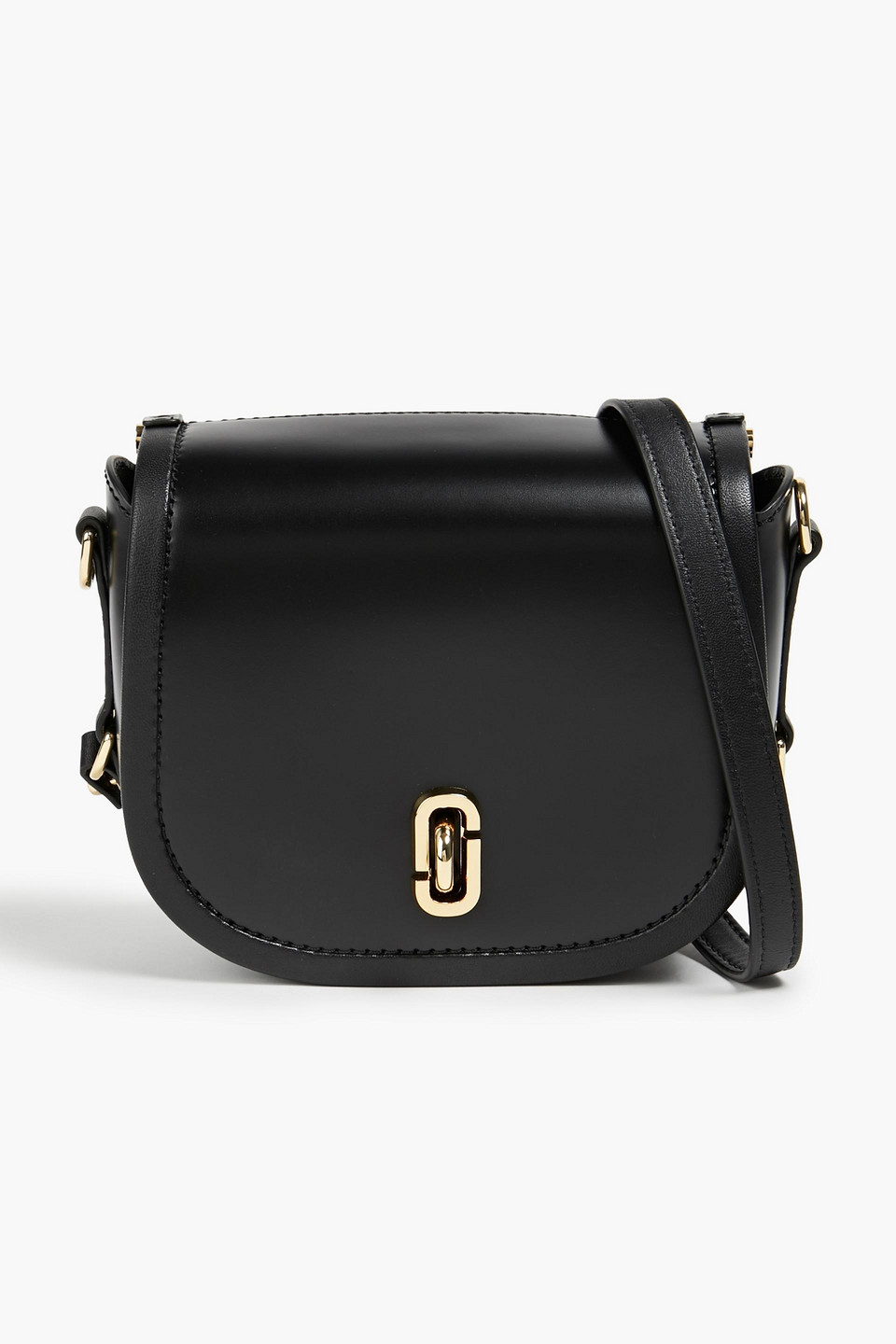 Marc Jacobs Woman The Saddle Leather Shoulder Bag Black Size --