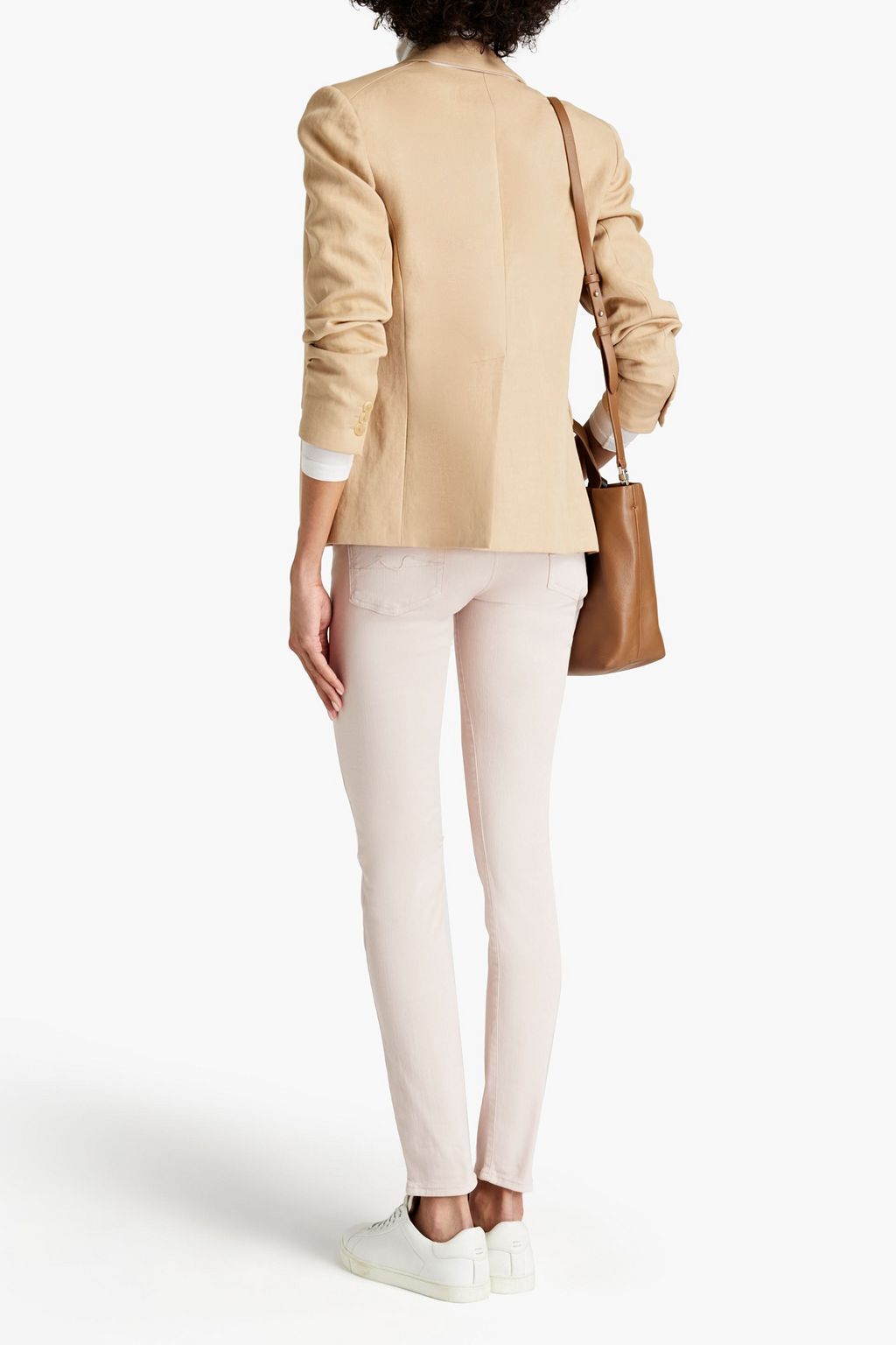 7 FOR ALL MANKIND Mid-rise skinny jeans