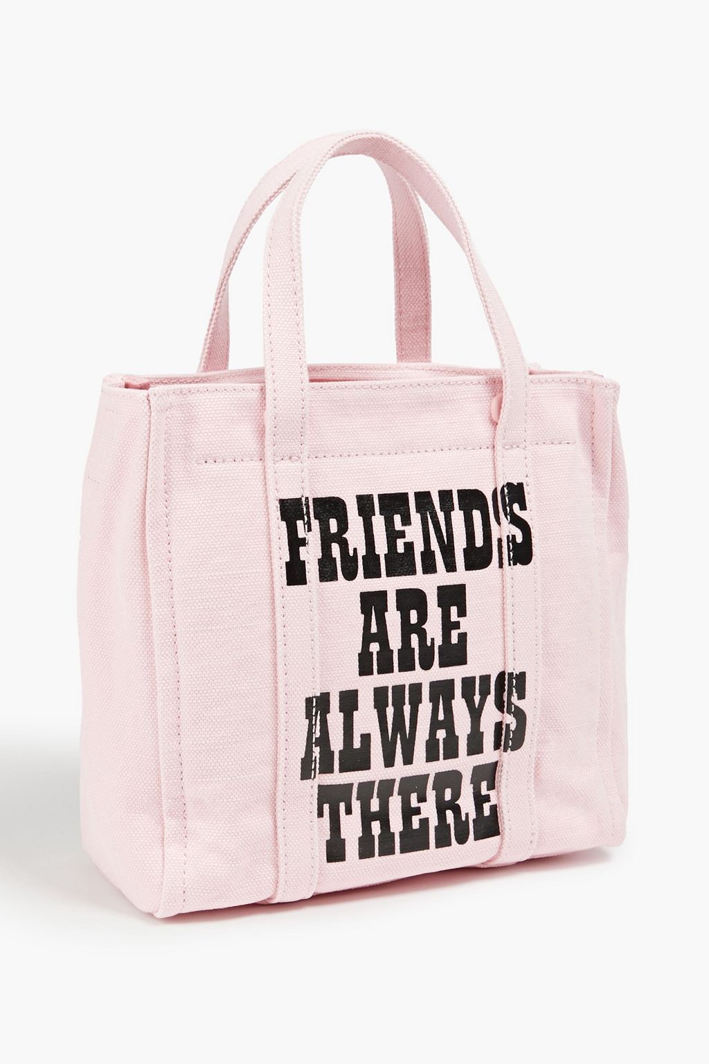 MARC JACOBS Printed cotton and linen-blend canvas tote