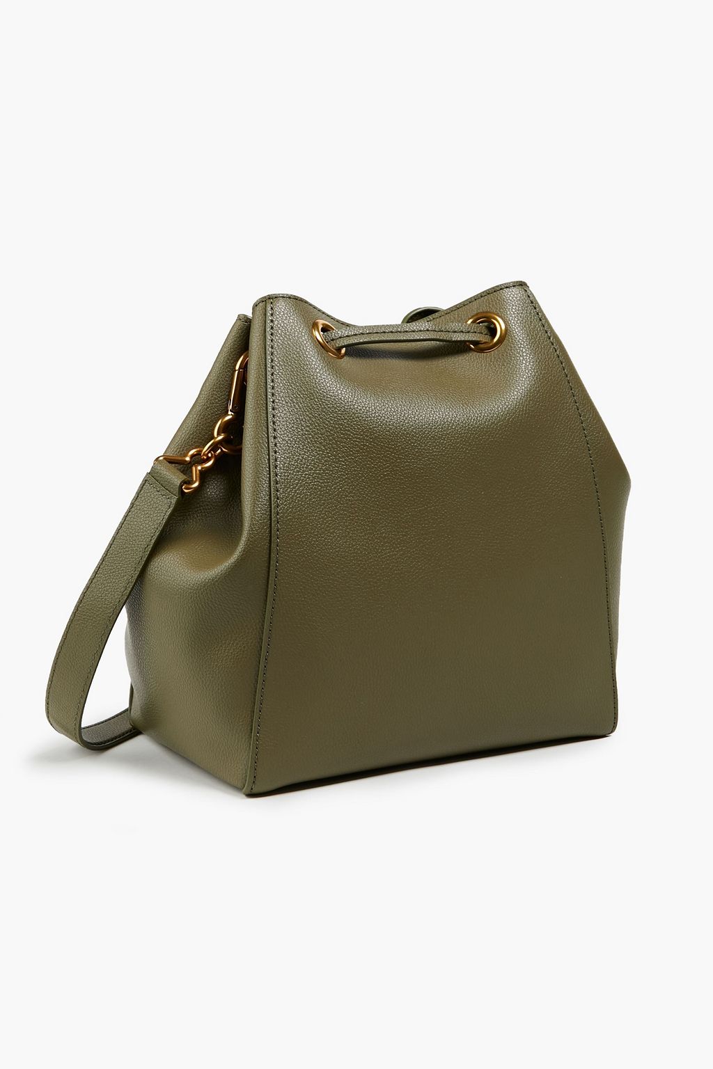 MARC JACOBS Textured-leather bucket bag