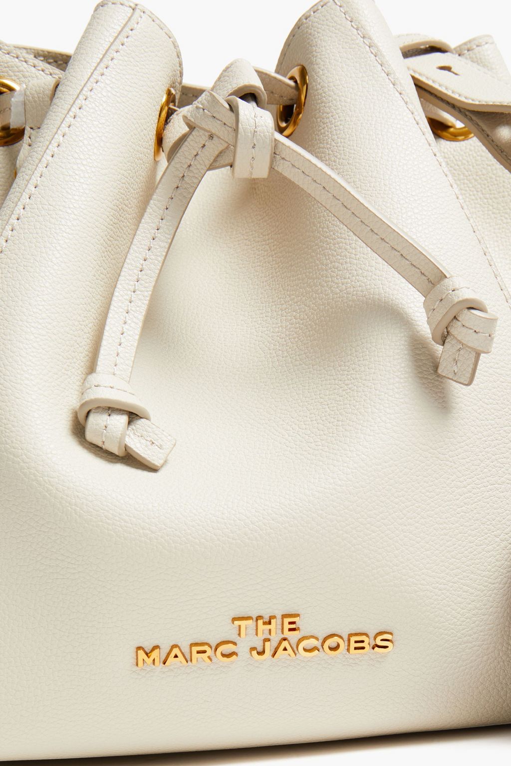 MARC JACOBS Textured-leather bucket bag