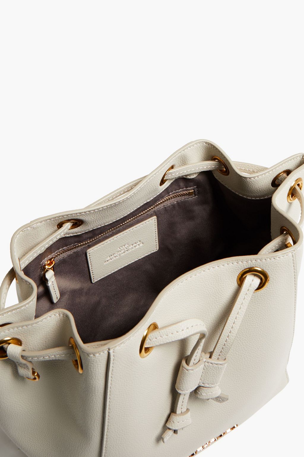 MARC JACOBS Textured-leather bucket bag