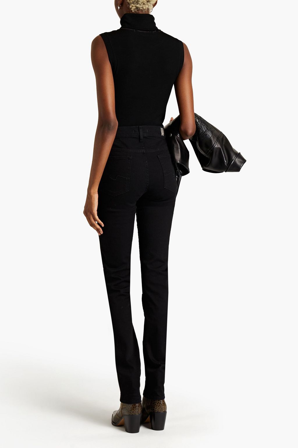 7 FOR ALL MANKIND Rozie high-rise slim-leg jeans