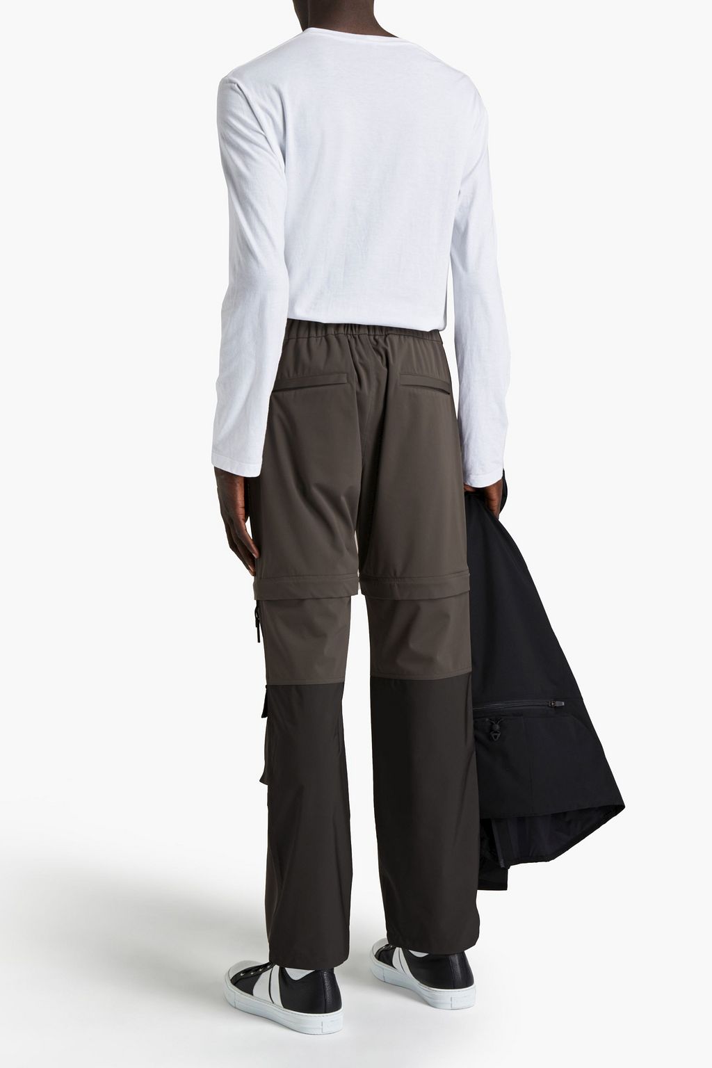 GIVENCHY シェル加工生地 カーゴパンツ