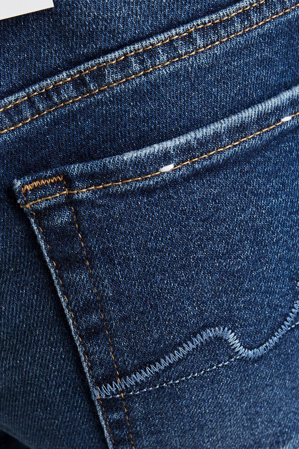 7 FOR ALL MANKIND Roxanne cropped mid-rise slim-leg jeans