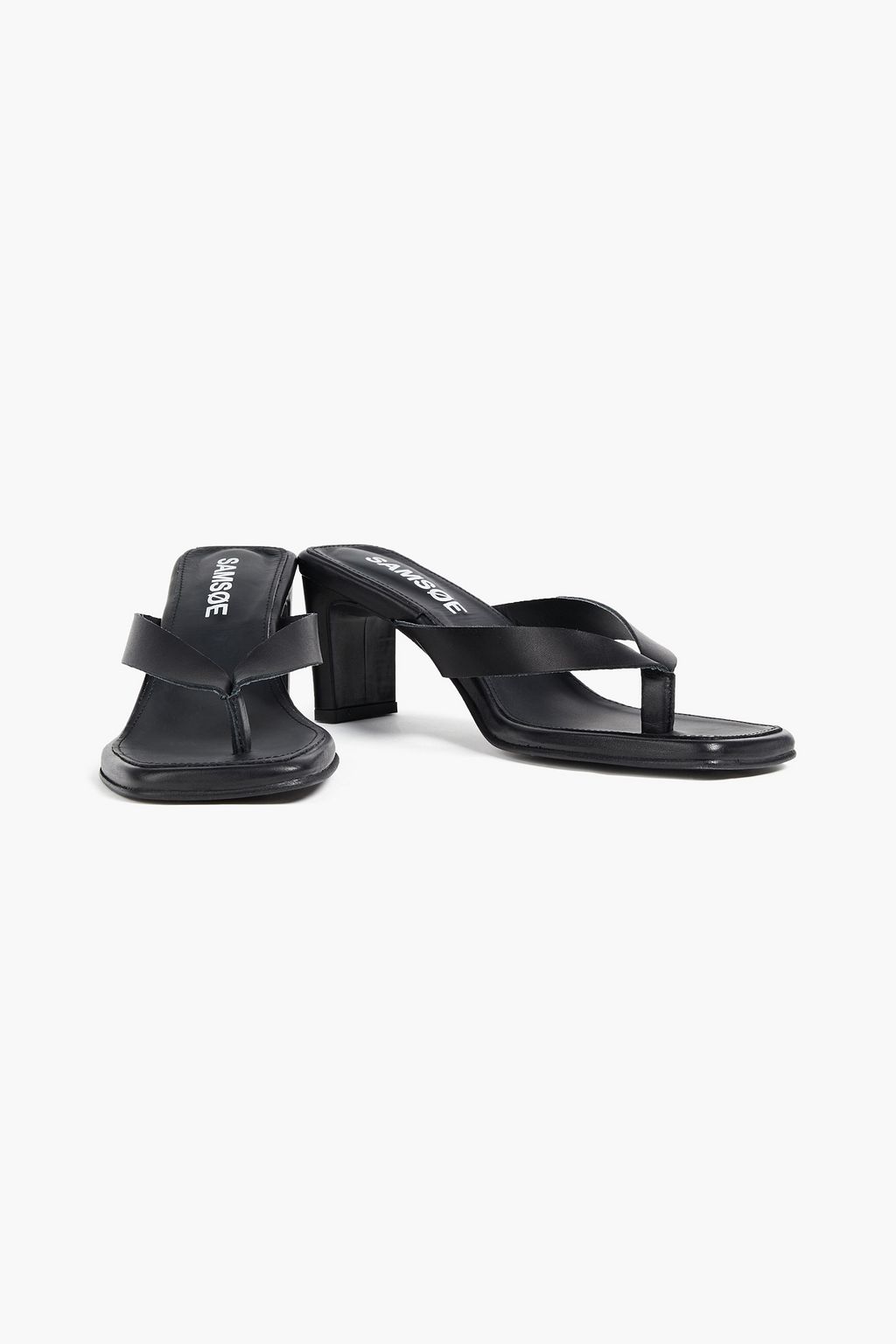 SAMSØE Φ SAMSØE Brial leather mules
